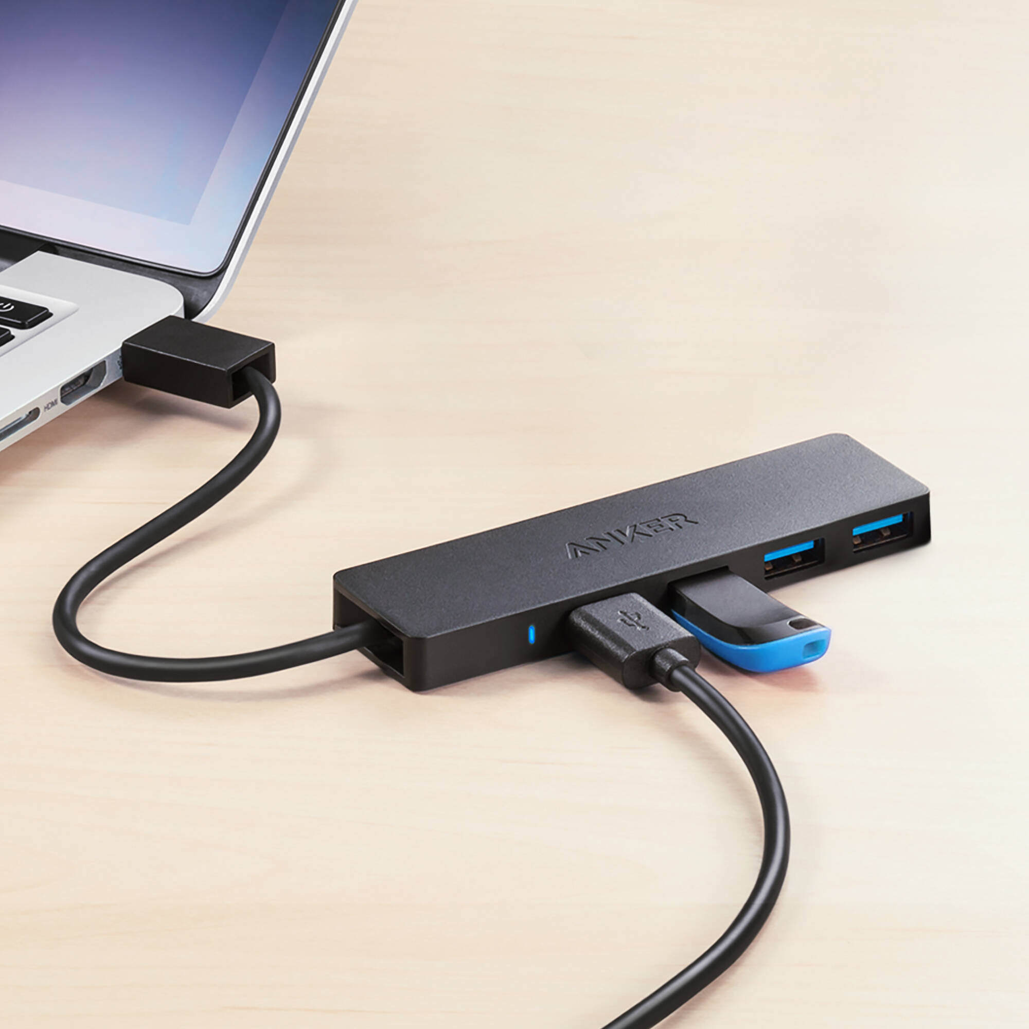 ANKER ULTRA SLIM 4-PORT USB 3.0 HUB ANKER ULTRA SLIM 4-PORT USB 3.0 HUB — view 4