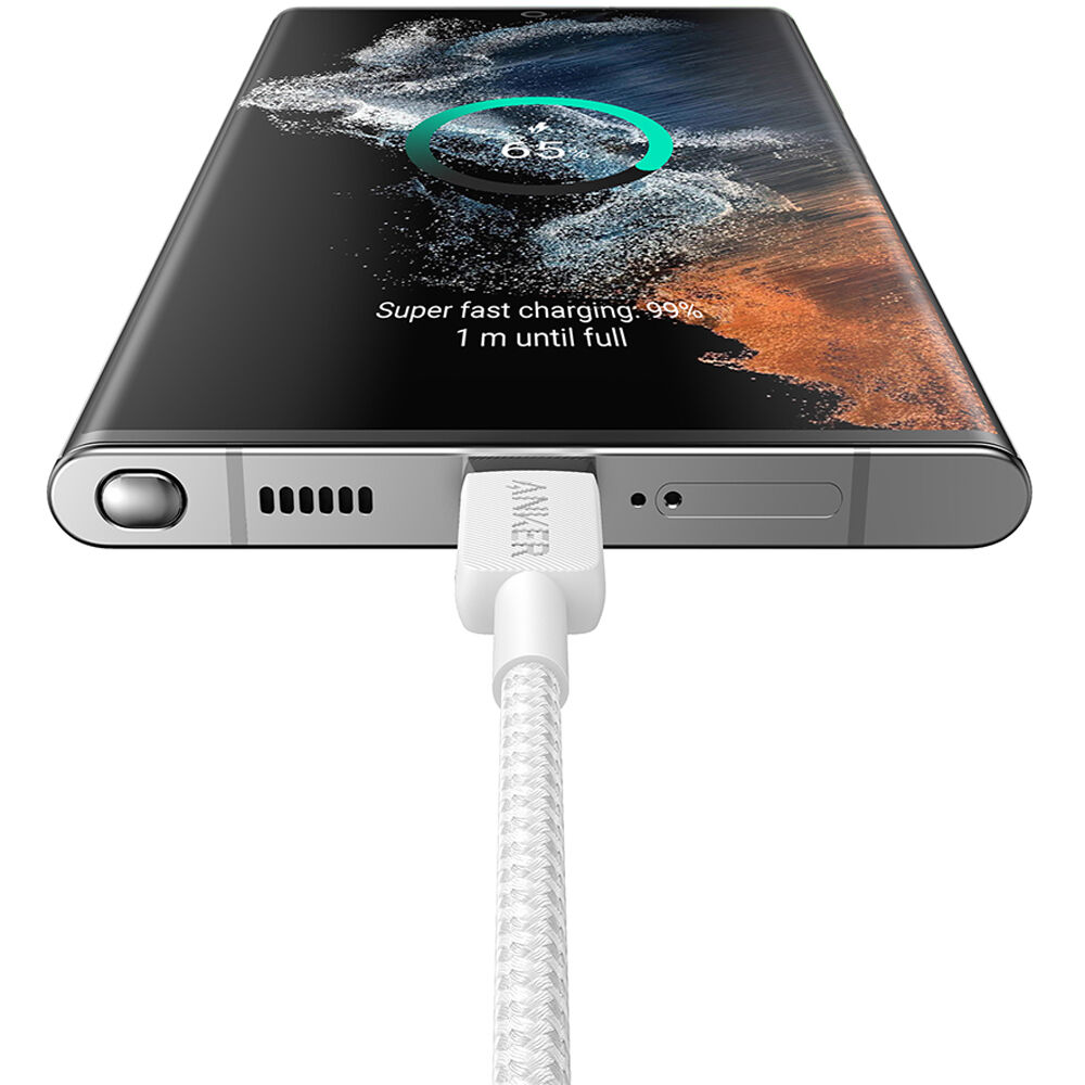 Anker braided 60W USB-C to USB-C cable — view 3