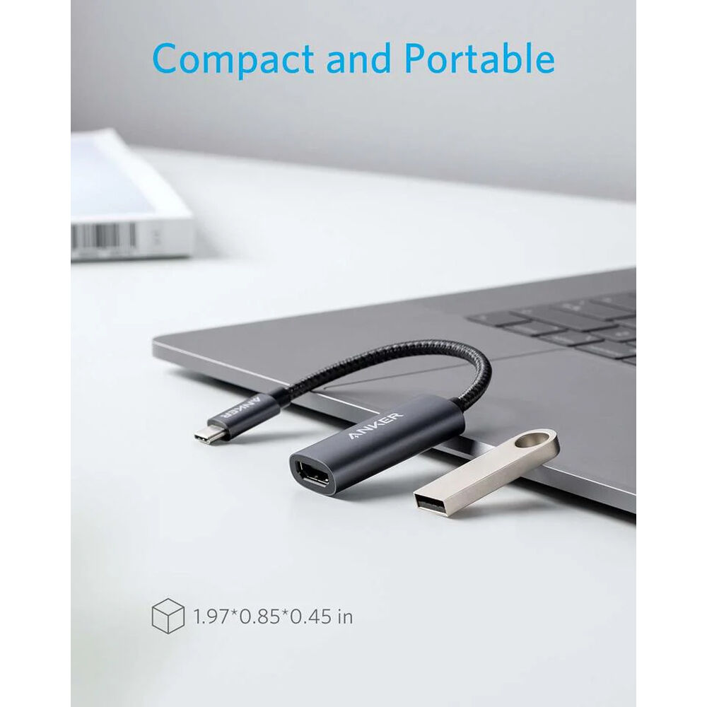 ANKER ANKER USB-C TO HDMI ADAPTOR GRAY 4K — view 3
