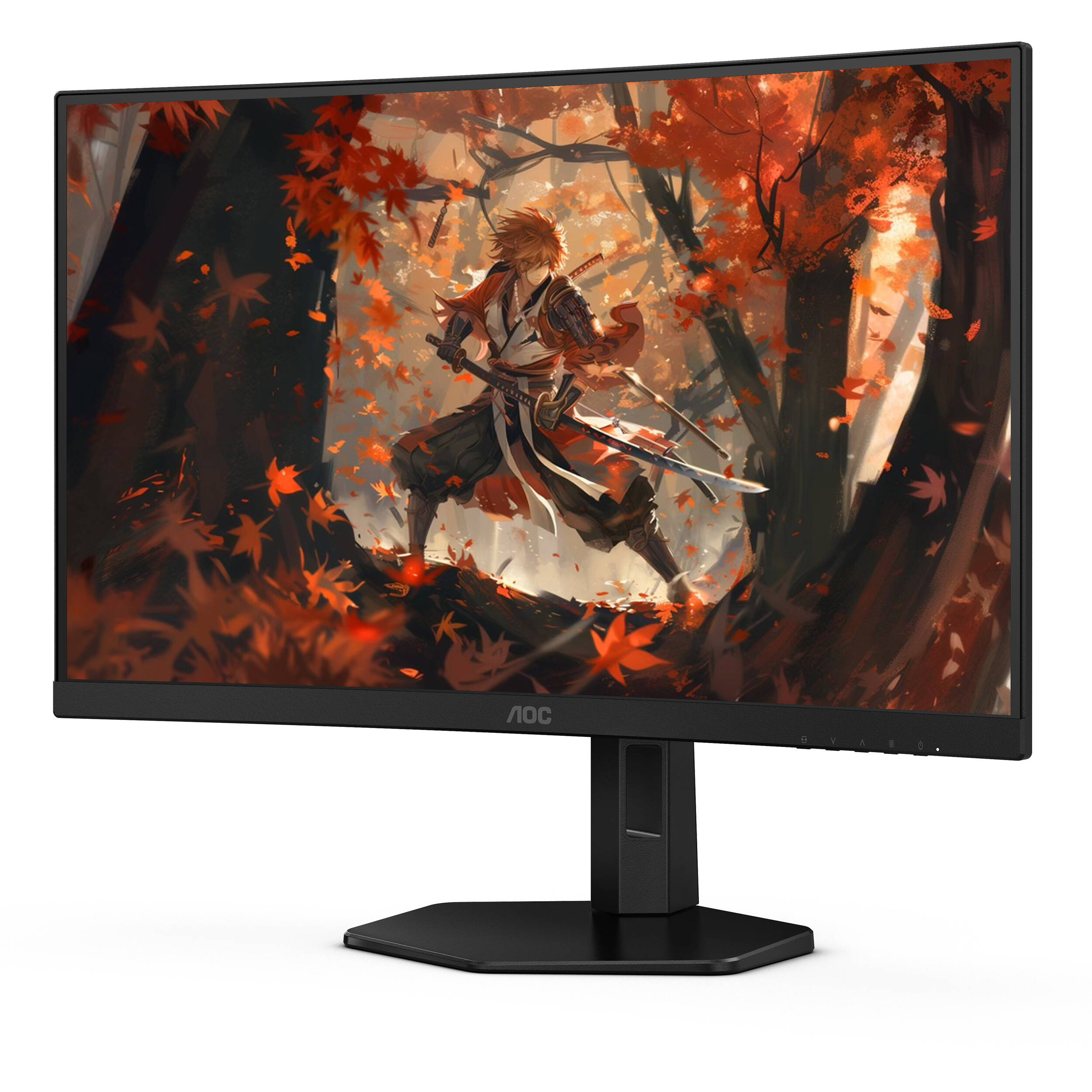 AOC CQ27G4X 27-inch curved QHD gaming monitor with 180 Hz refresh rate — view 3