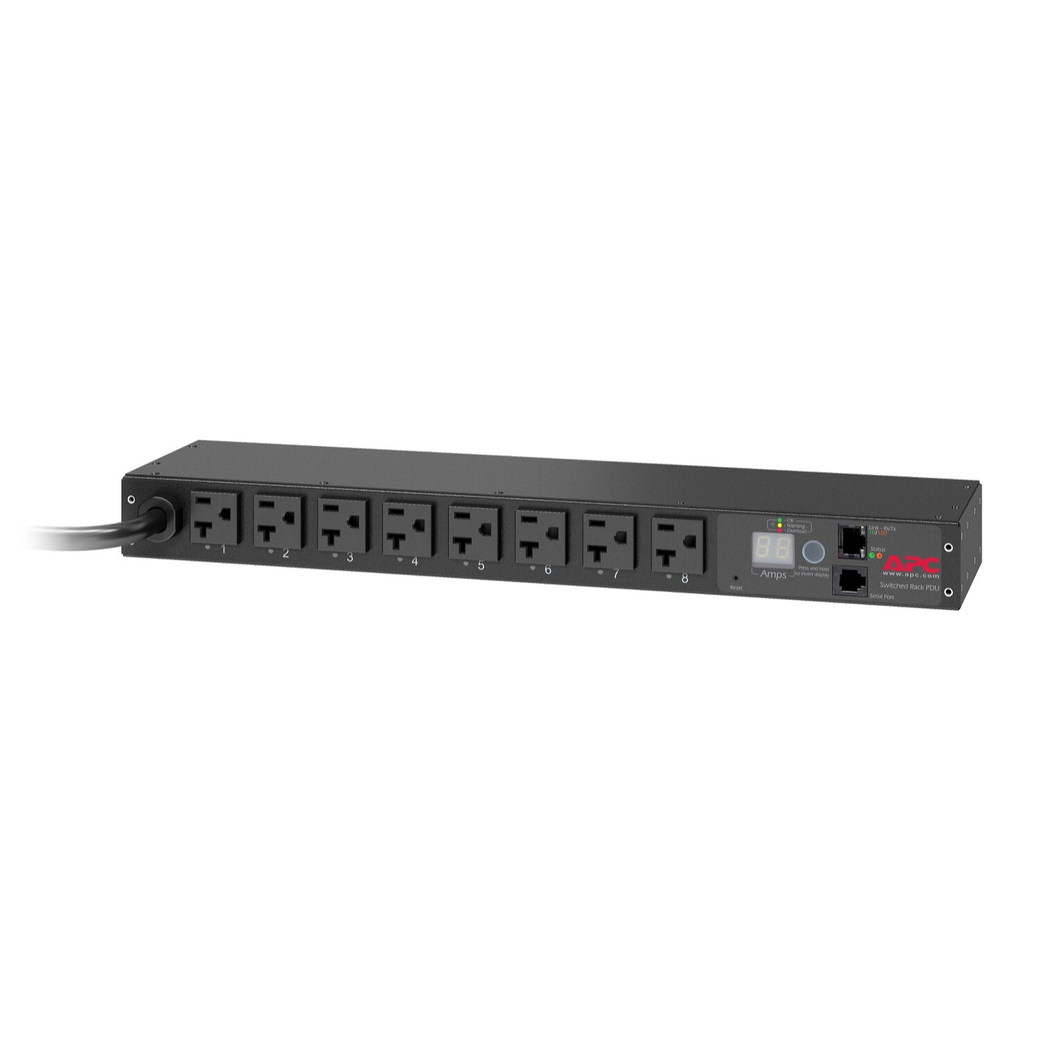 Rack PDU Switched 1U 20A 120v — view 2