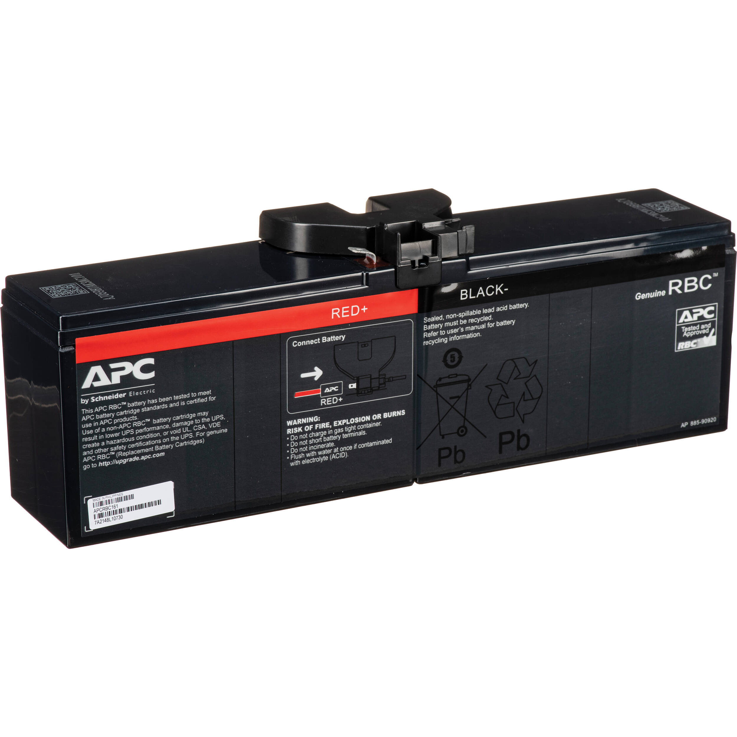APC Replacement Battery Cartridge 161 for compatible APC UPS systems — view 3