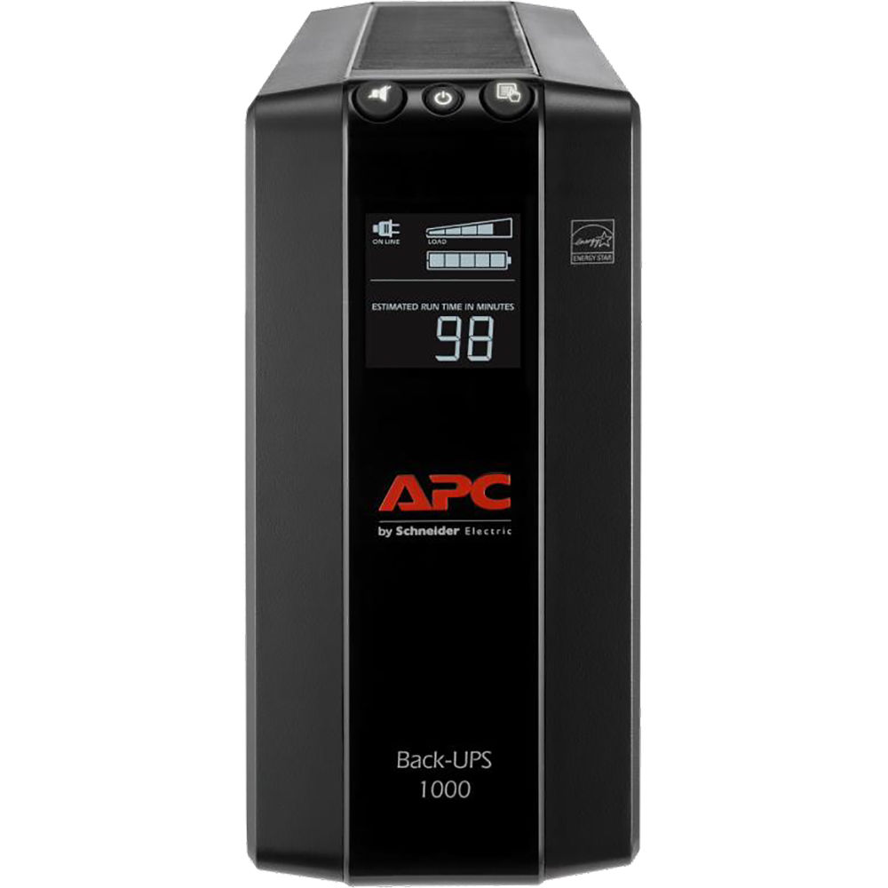 APC Back-UPS Pro BX1000M 1,000 VA desktop UPS with 8 outlets and AVR — view 2