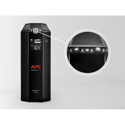 APC Back-UPS Pro BX1500M 1,500 VA desktop UPS with AVR and 10 outlets — view 6