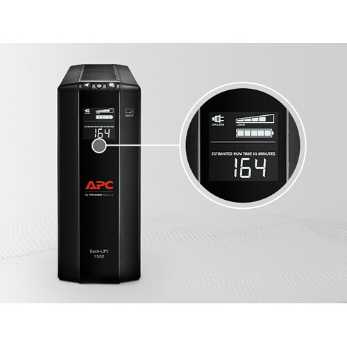 APC Back-UPS Pro BX1500M 1,500 VA desktop UPS with AVR and 10 outlets — view 7