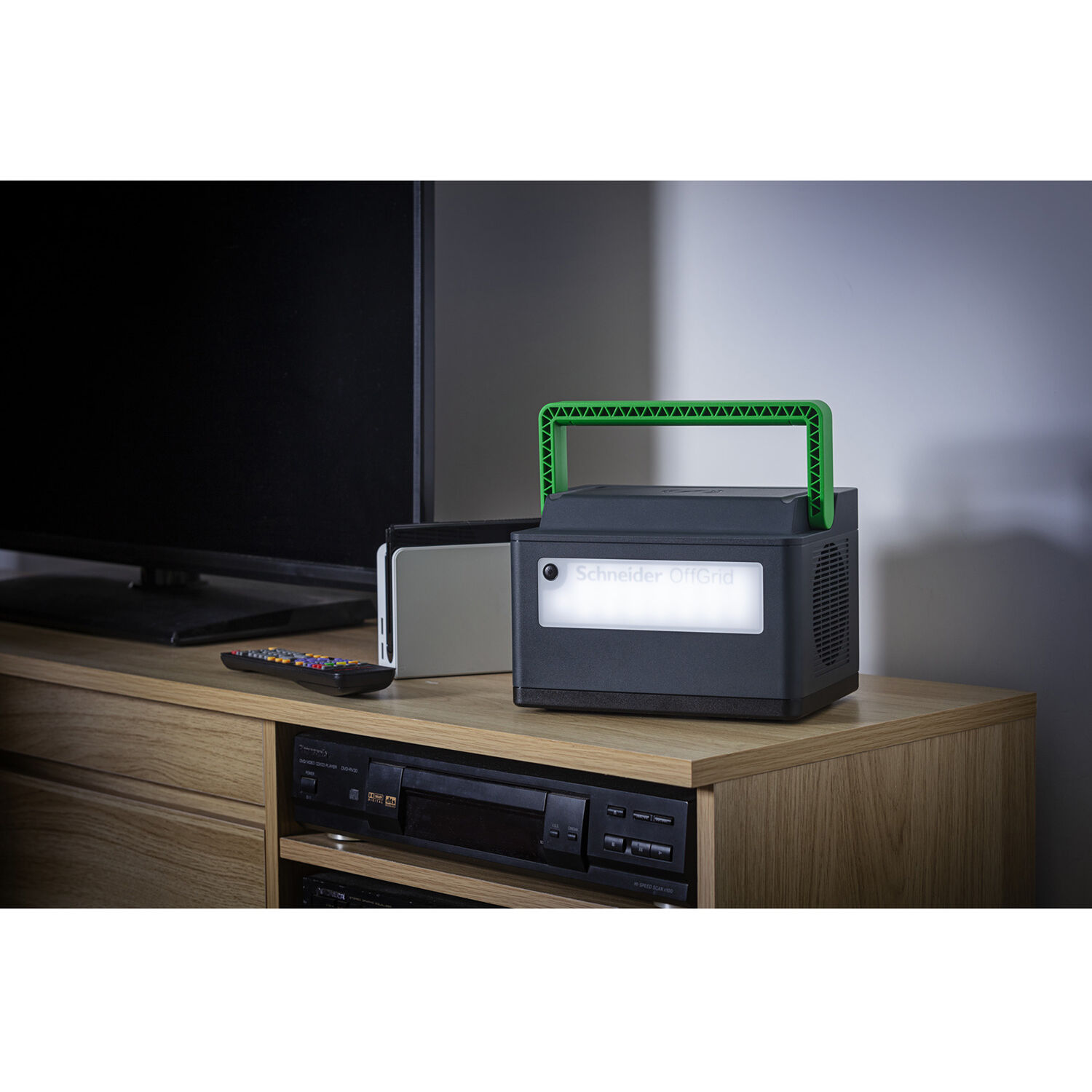 APC Schneider OffGrid Portable Power Station 330 with 332 Wh lithium-ion battery and 2 NEMA outlets — view 8