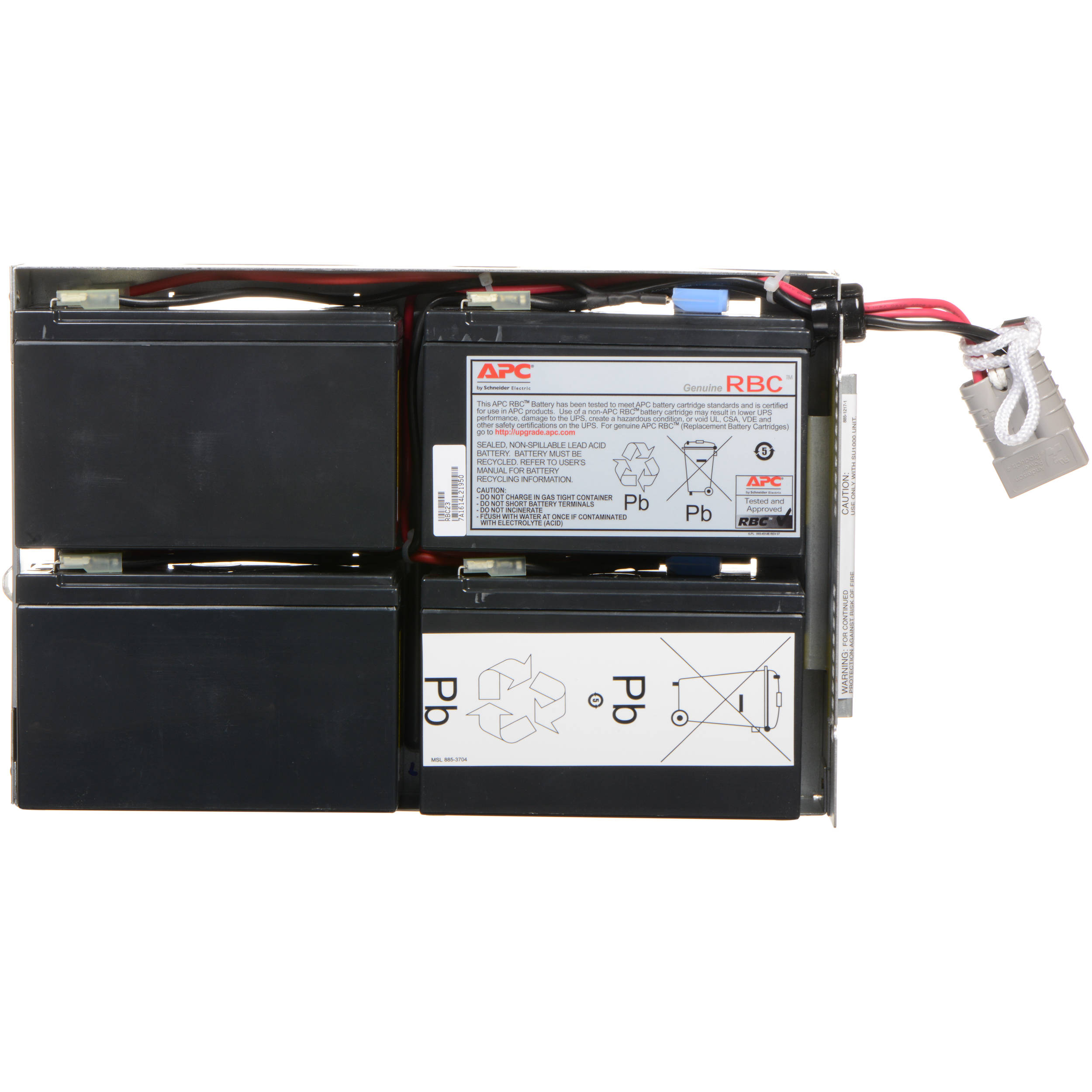 AMERICAN BATTERY RBC23 REPLACEMENT BATTERY PK FOR APC UNITS 2YR WARRANTY — view 2