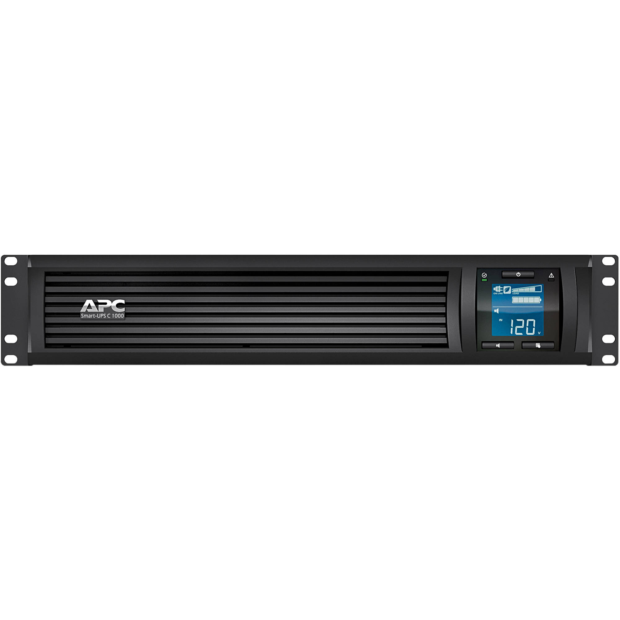 APC Smart-UPS C 1000VA LCD RM 2U 120V rack mount UPS with SmartConnect — view 2