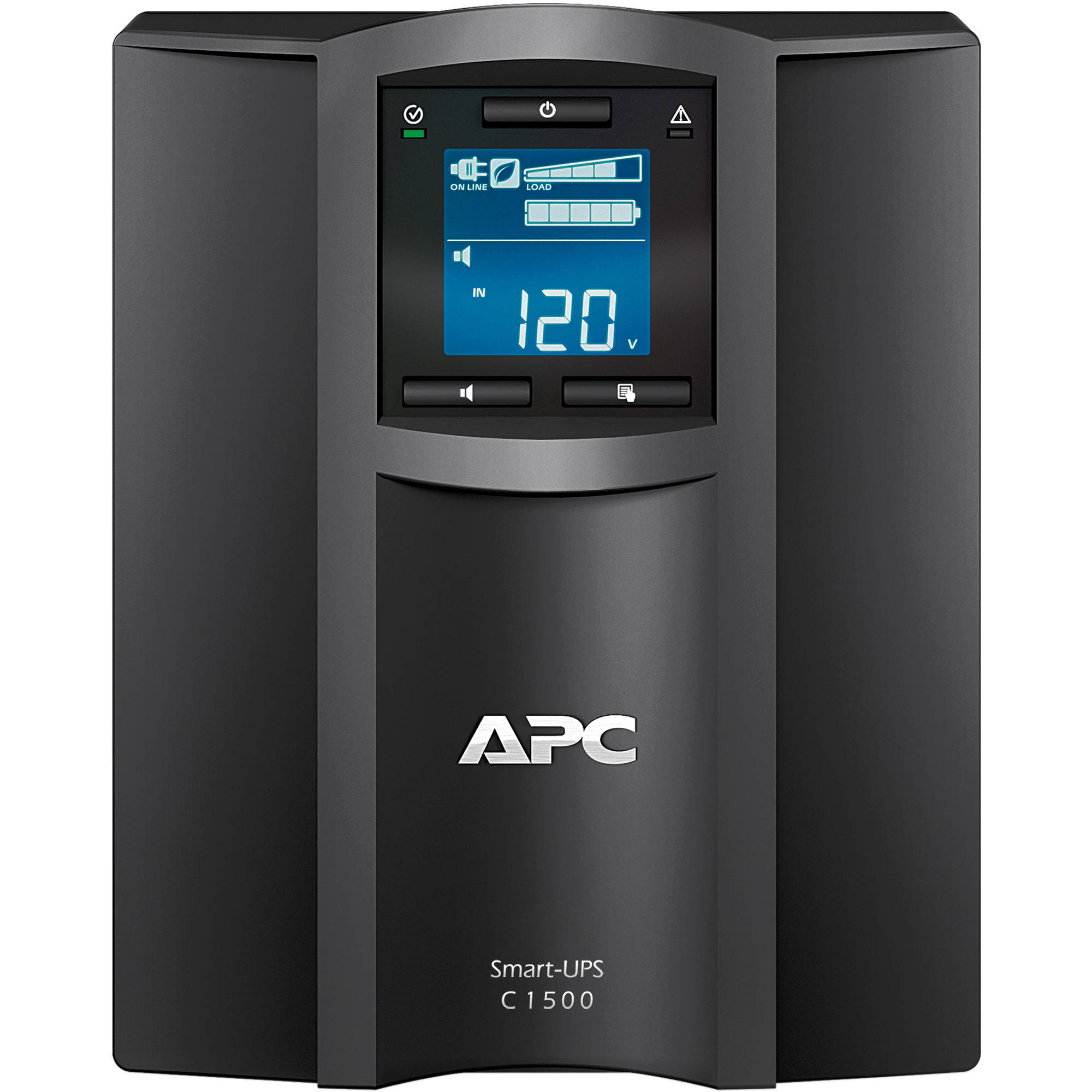 APC Smart-UPS C 1500VA LCD 120V desktop UPS with SmartConnect — view 2