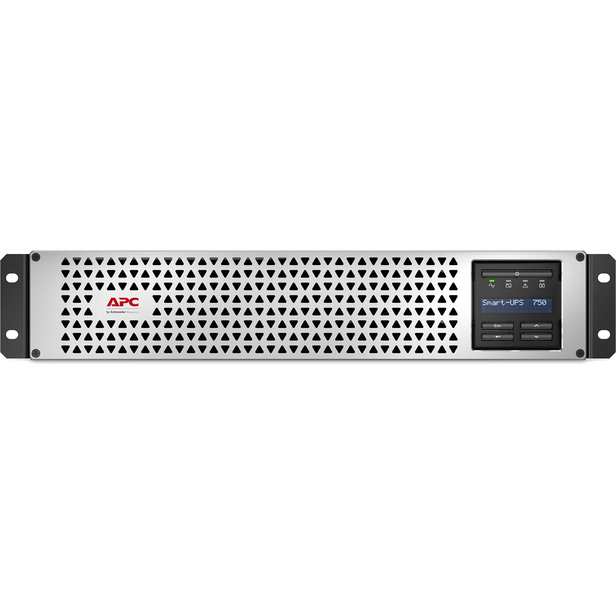 APC Smart-UPS Li Ion short-depth 2U rack-mount UPS with six NEMA 5-15R outlets — view 3