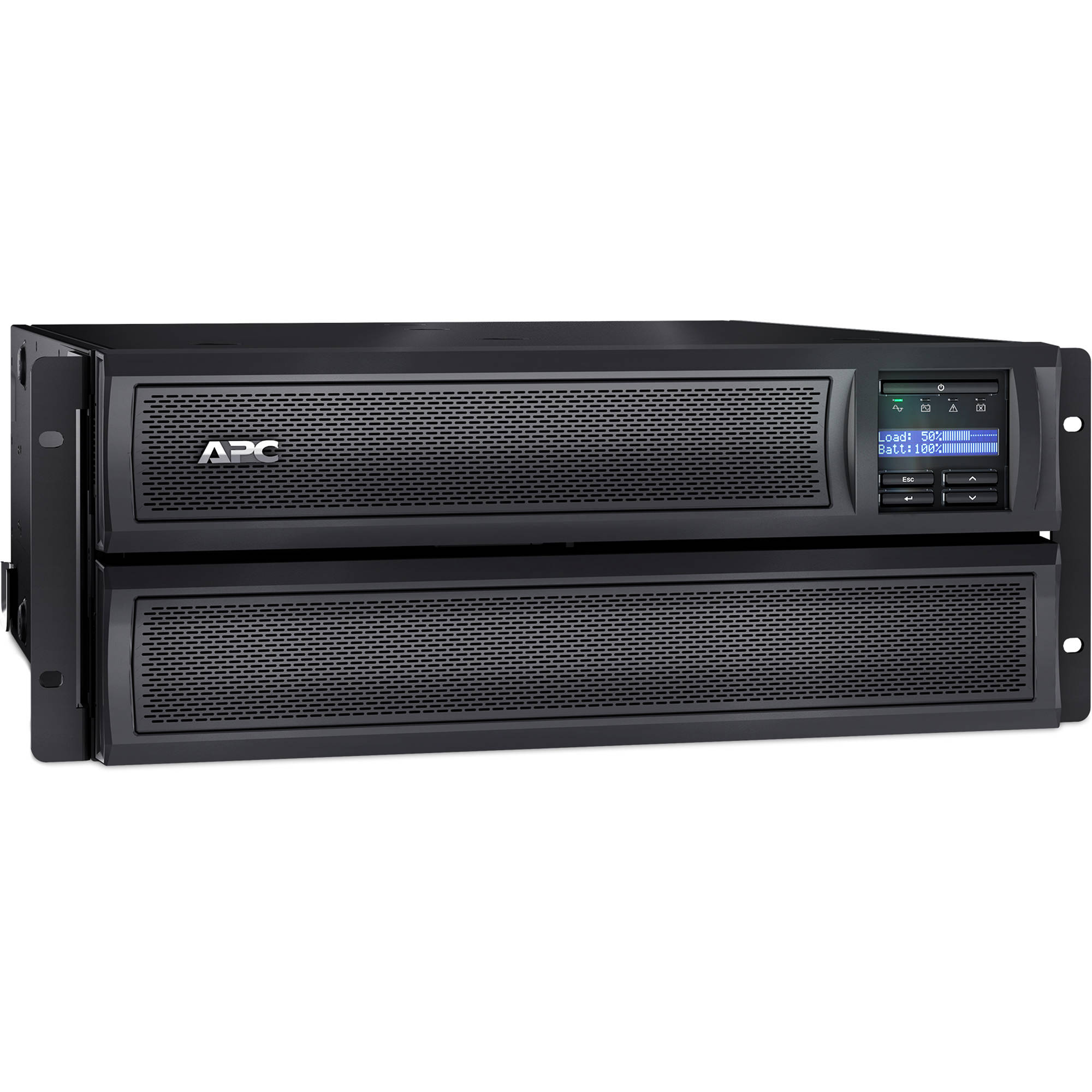 APC Smart-UPS X 3000VA rack/tower LCD UPS for server and network power protection — view 2