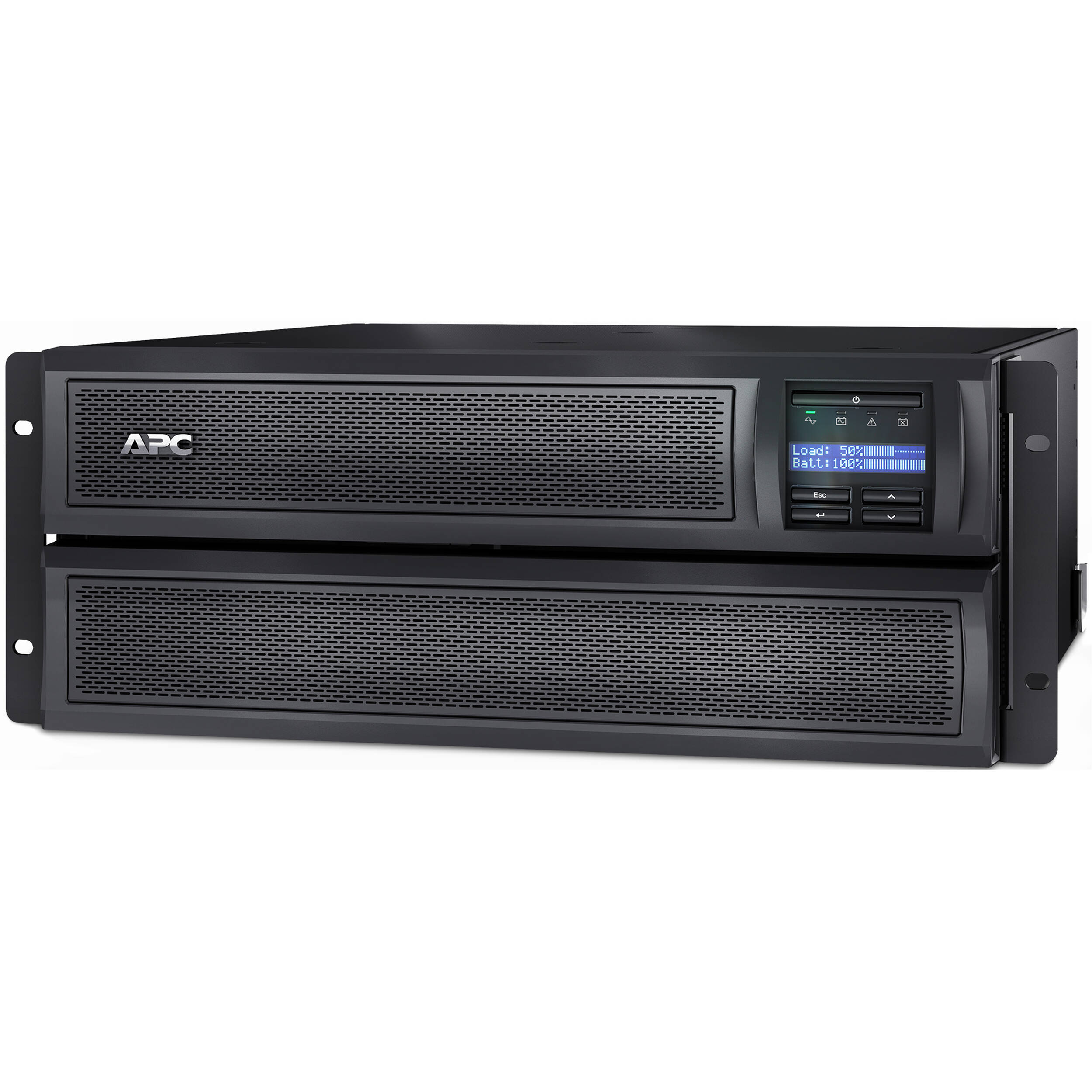 APC Smart-UPS X 3000VA rack/tower LCD UPS with network card for 100-127V enterprise power protection — view 2