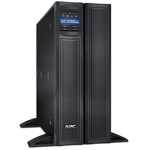 APC Smart-UPS X 3000VA rack/tower LCD UPS with network card for 100-127V enterprise power protection — view 3