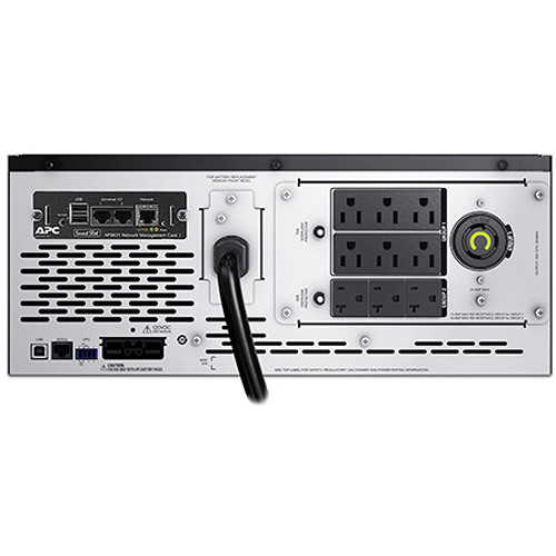 APC Smart-UPS X 3000VA rack/tower LCD UPS with network card for 100-127V enterprise power protection — view 8