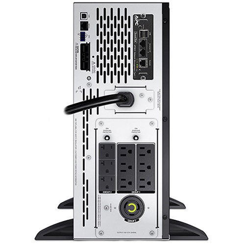 APC Smart-UPS X 3000VA rack/tower LCD UPS with network card for 100-127V enterprise power protection — view 9