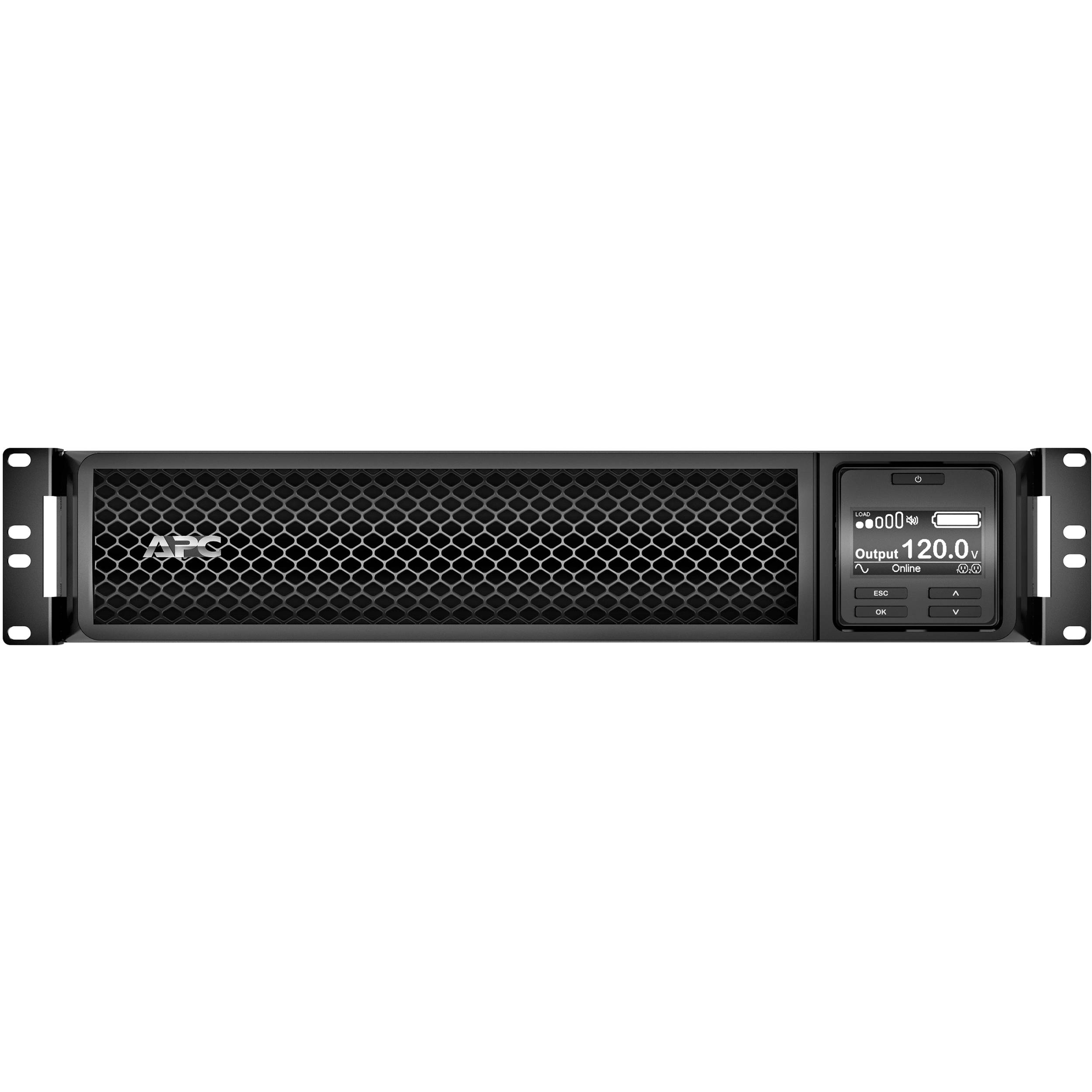 APC Smart-UPS SRT1000RMXLA-NC 1,000 VA 120 V rack-mount online UPS — view 2