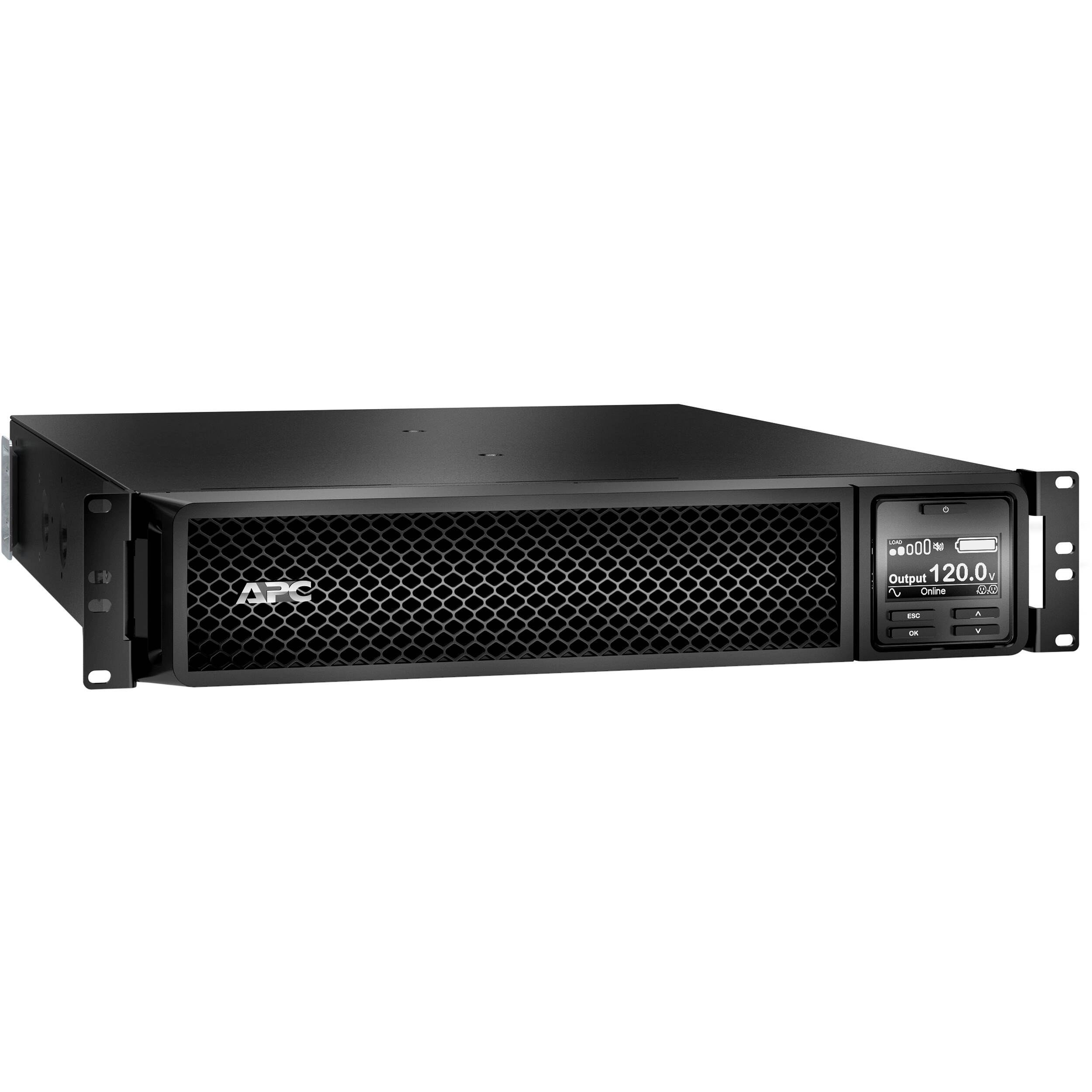 APC Smart-UPS SRT1000RMXLA-NC 1,000 VA 120 V rack-mount online UPS — view 3