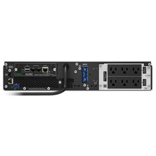 APC Smart-UPS SRT 1500VA RM 120V rack-mount online UPS with network card support — view 2