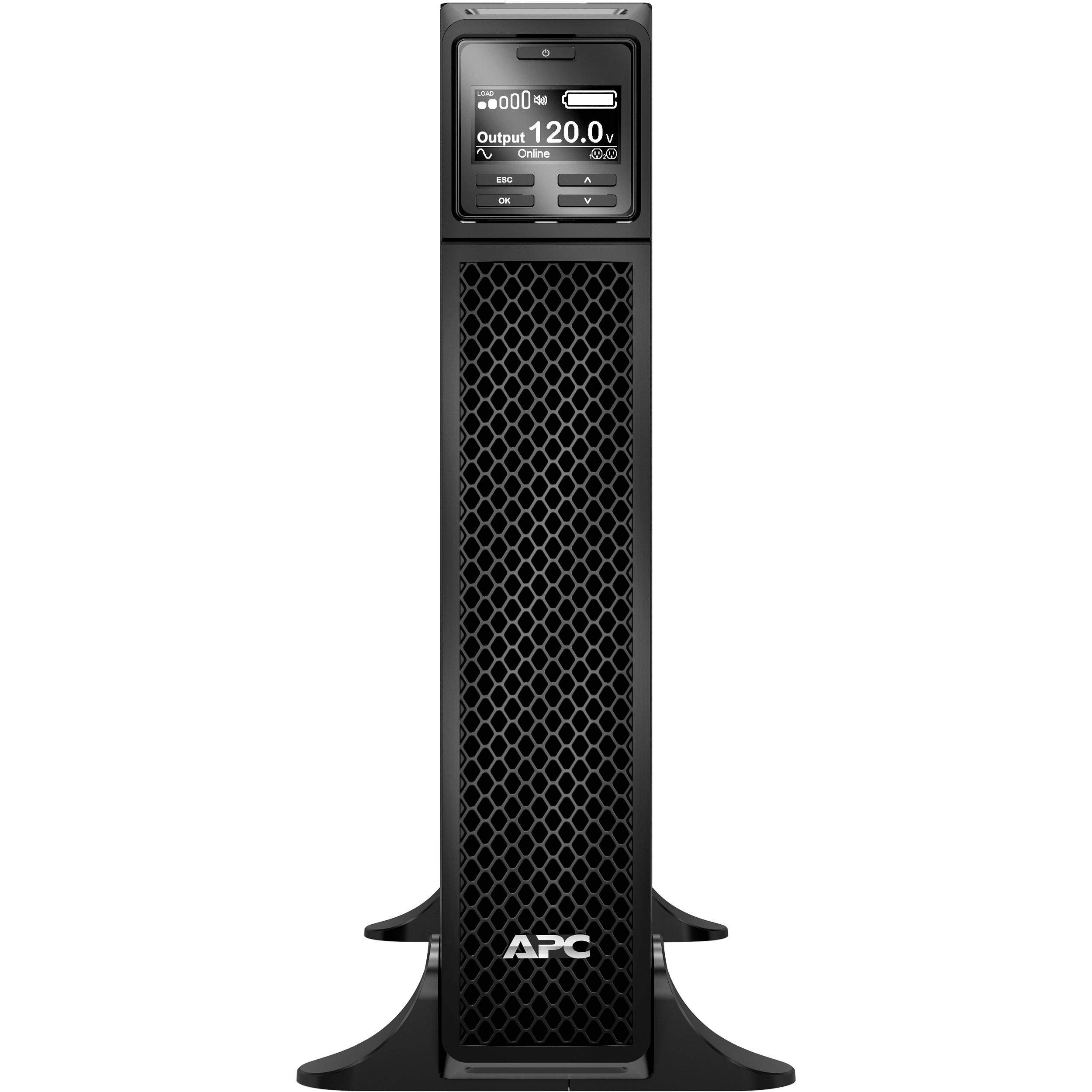 APC Smart-UPS SRT 1500VA 120V rack-mount online UPS for network and server protection — view 2