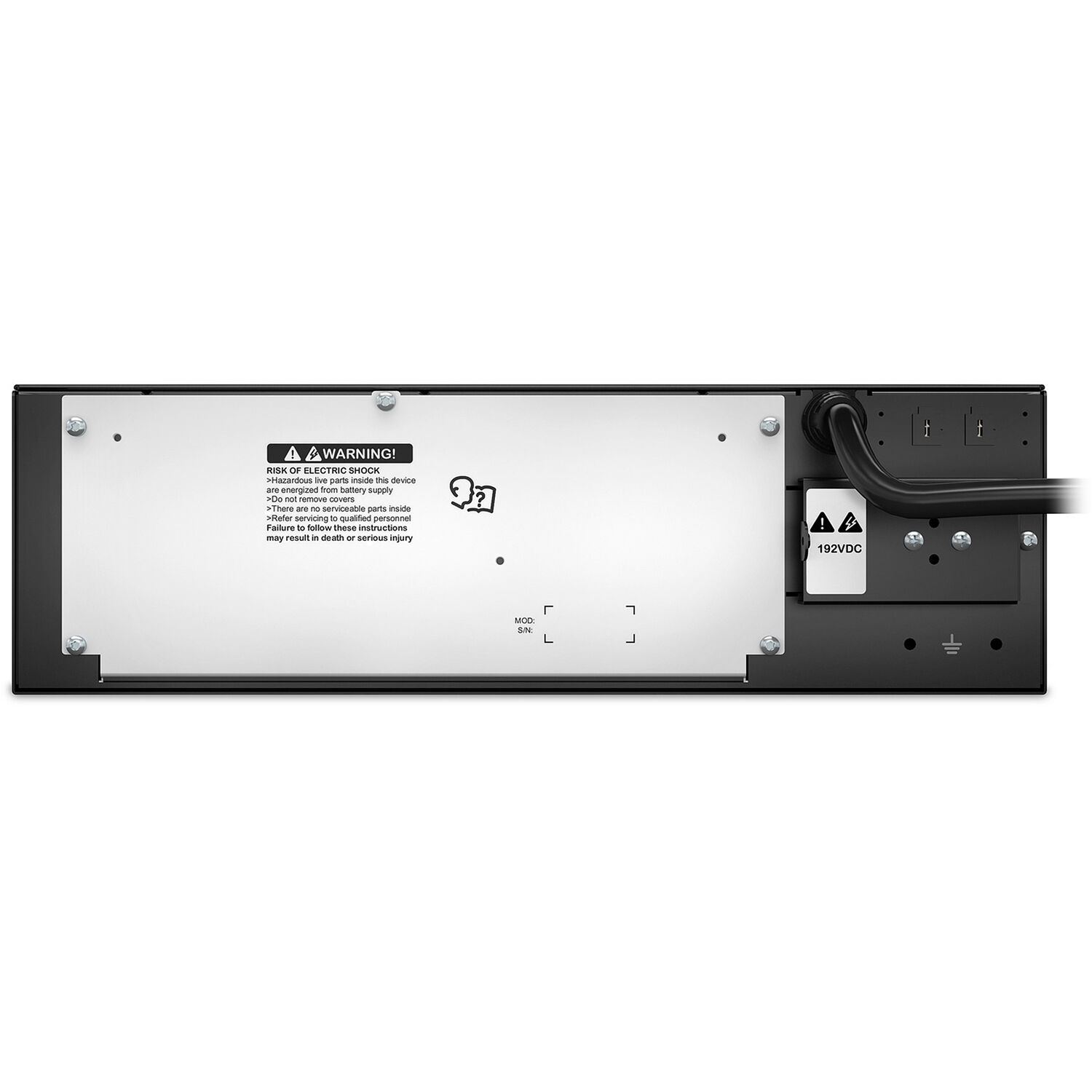 APC SRT192RMBP 192V replacement battery cartridge for Smart-UPS SRT 5kVA and 6kVA systems — view 3