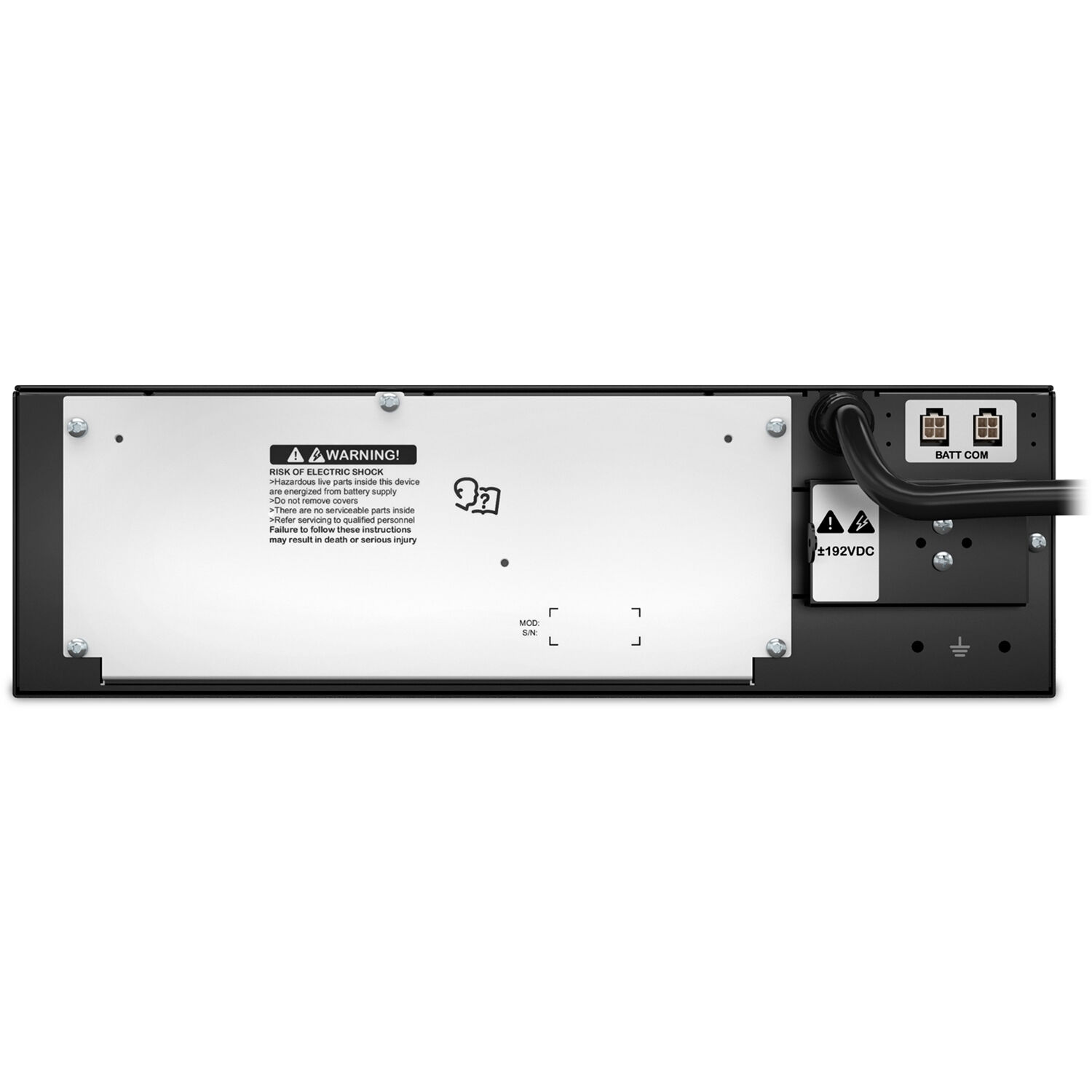 APC SRT192RMBP2 192V rackmount Smart-UPS SRT battery pack for 8kVA and 10kVA systems — view 3