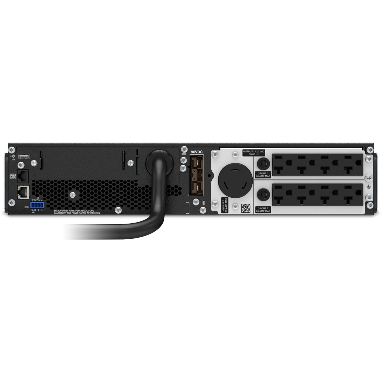 APC Smart-UPS SRT 3000VA RM 120V rack-mount online UPS for critical IT power protection — view 4