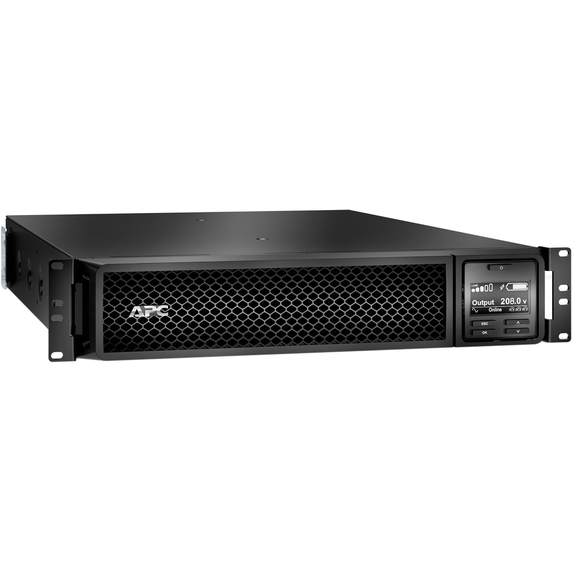 APC Smart-UPS SRT 3,000 VA 208V rack-mount online UPS with pure sine wave output — view 3