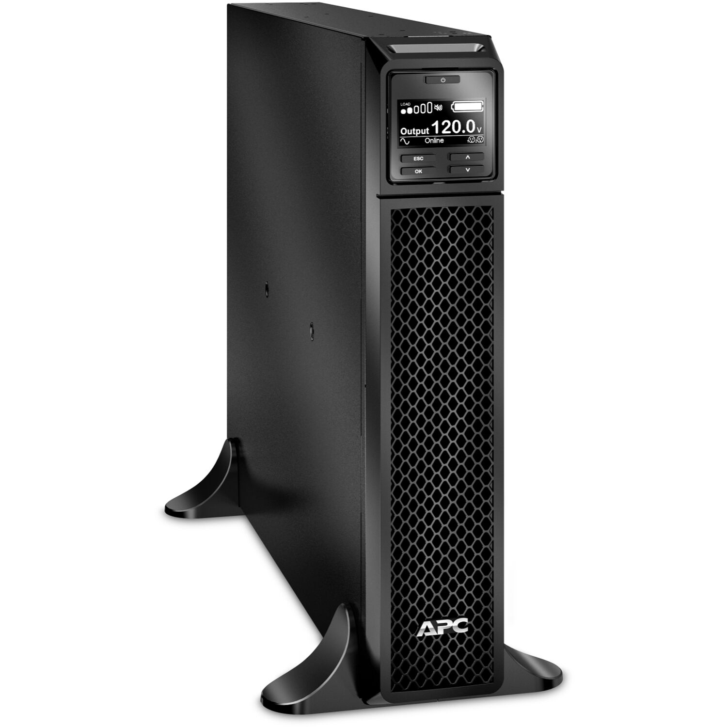 APC Smart-UPS SRT 3000VA 120V rack-mount online UPS for critical IT power protection — view 3