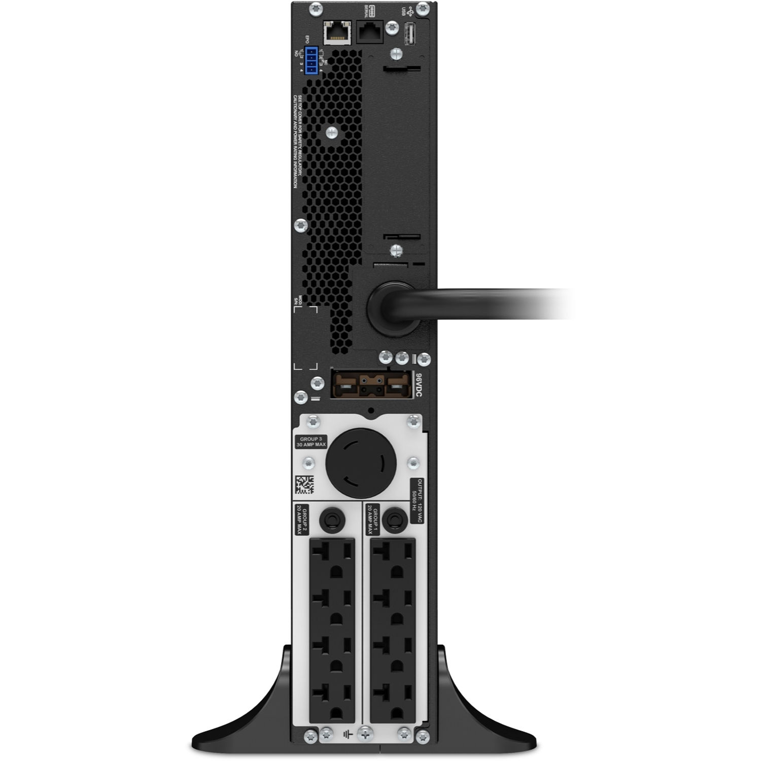 APC Smart-UPS SRT 3000VA 120V rack-mount online UPS for critical IT power protection — view 4
