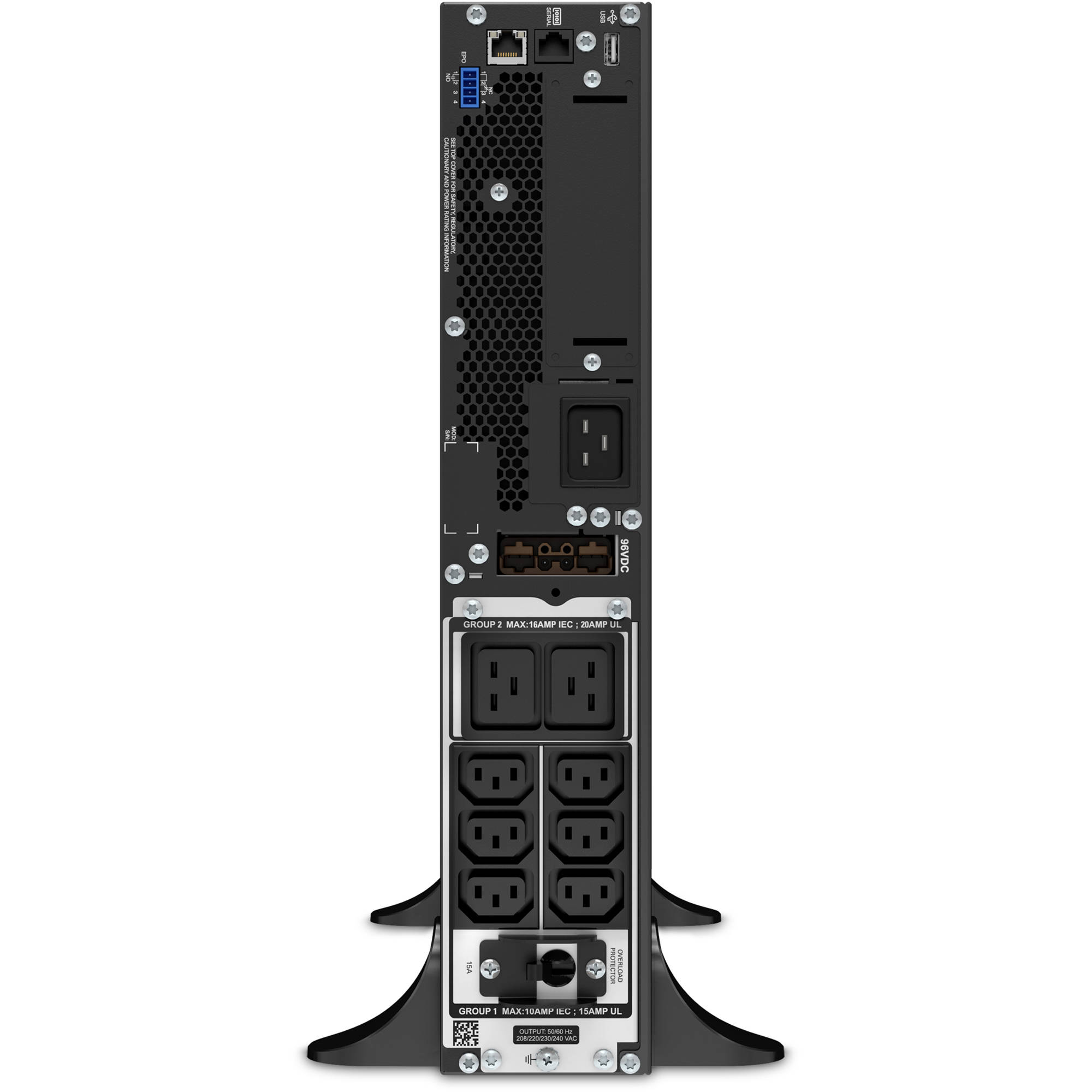 APC Smart-UPS SRT 3000VA rack-mount online UPS for 208 V enterprise power protection — view 4