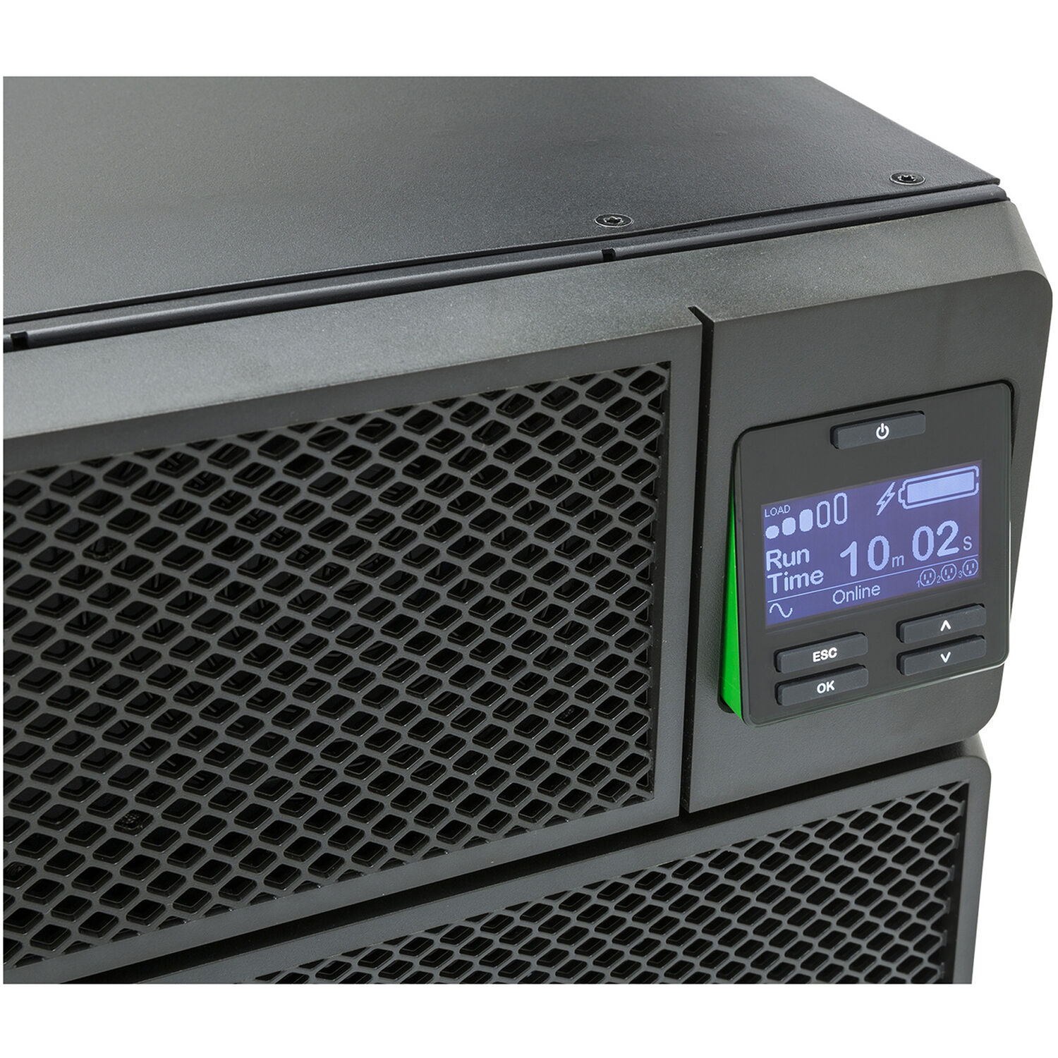 APC Smart-UPS SRT 5000VA RM rack-mount online UPS with 5,400 VA capacity for enterprise racks — view 4