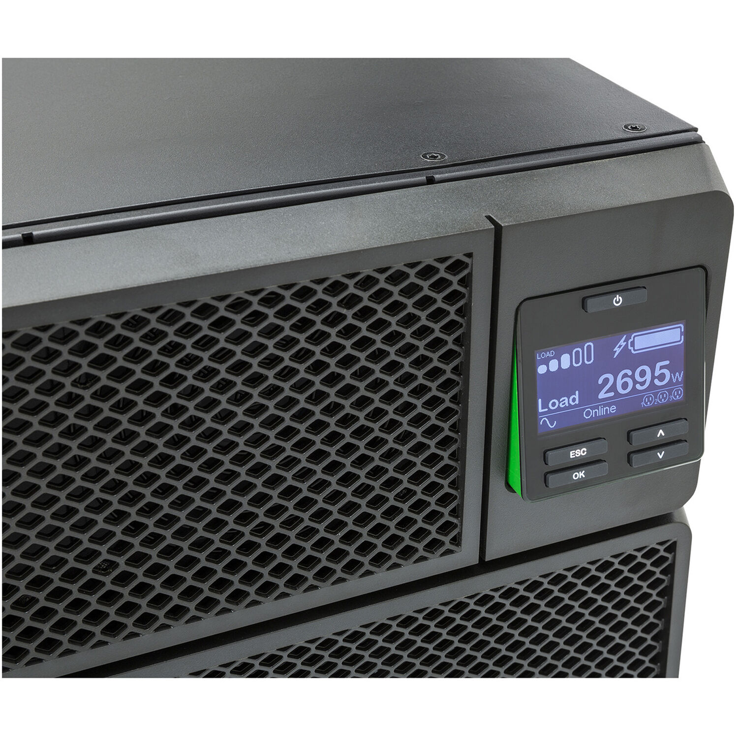 APC Smart-UPS SRT 5000VA RM rack-mount online UPS with 5,400 VA capacity for enterprise racks — view 5