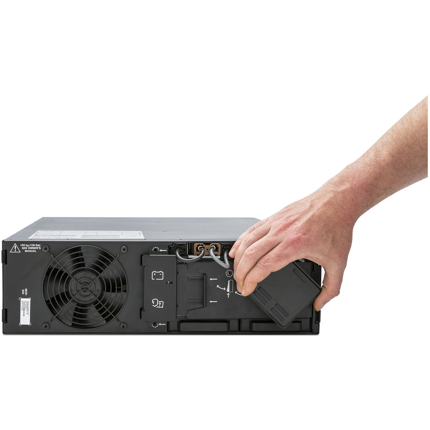 APC Smart-UPS SRT 5000VA RM rack-mount online UPS with 5,400 VA capacity for enterprise racks — view 6