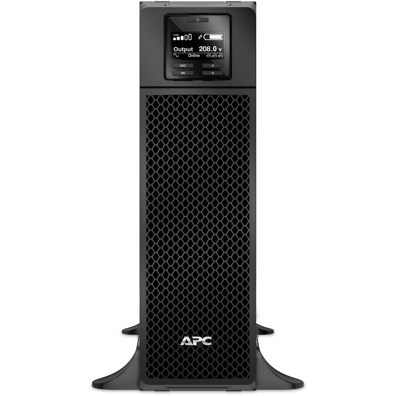 APC Smart-UPS SRT5KXLT 5,400 VA 208 V rack-mount online UPS with network management — view 2