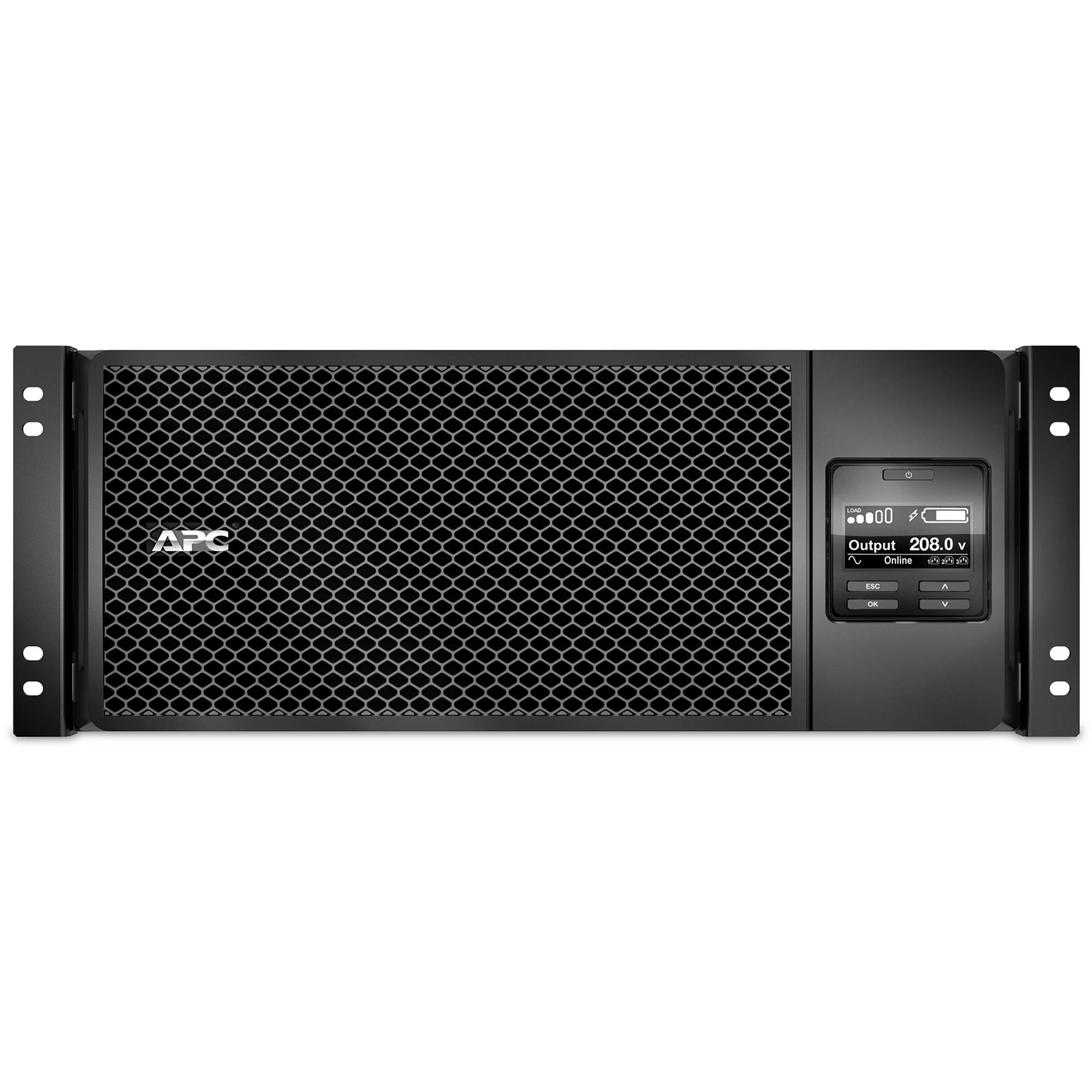APC SRT6KRMXLT 6,000 W 208 V rack-mount Smart-UPS On-Line for enterprise IT power protection — view 2
