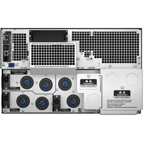 APC Smart-UPS SRT8KRMXLT 8,000 VA 208 V rack-mount online UPS for enterprise racks — view 8