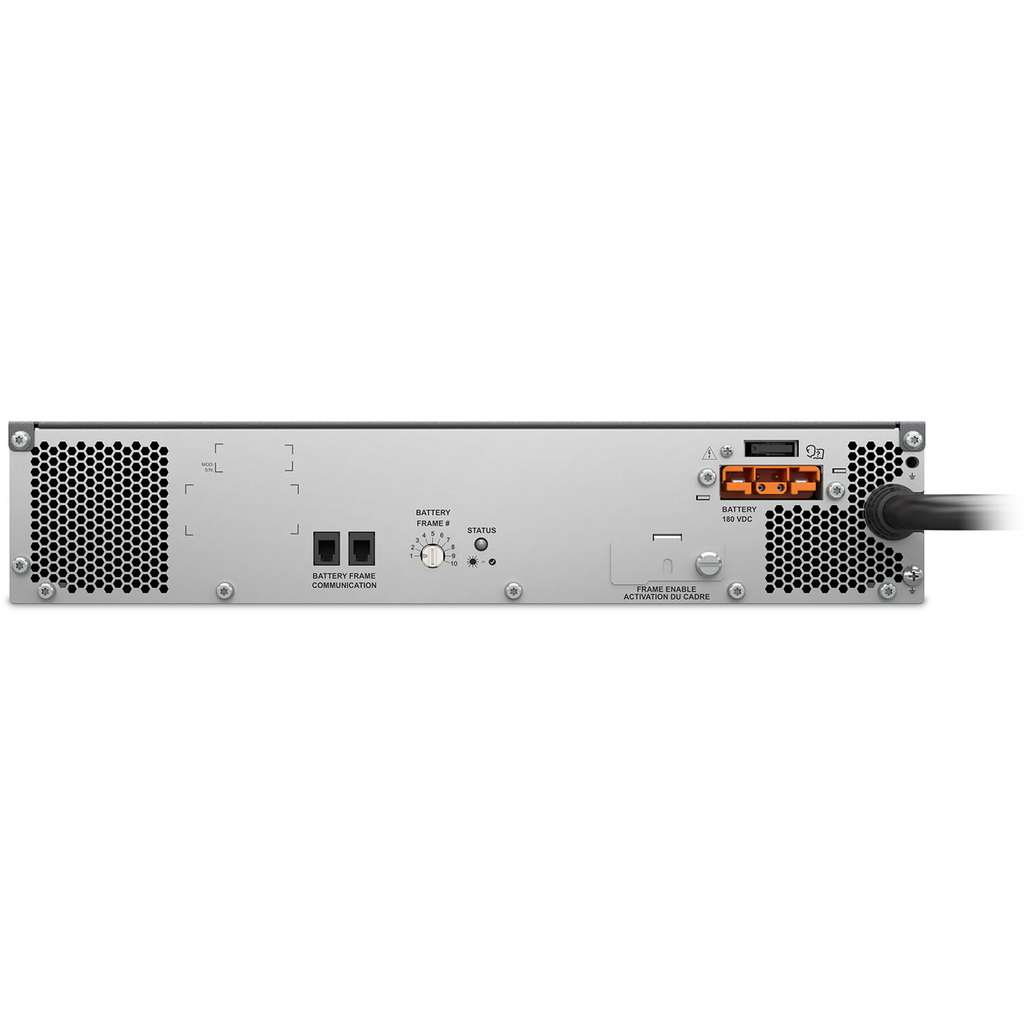 APC SRTL180RM2UBP lithium-ion external battery pack for Smart-UPS Online systems, 2U rack/tower — view 2