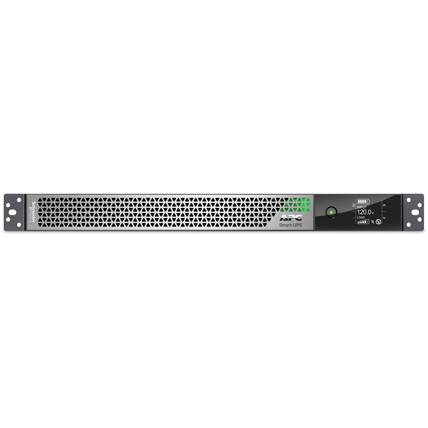 APC Smart-UPS Ultra 2200VA 1U rack mount UPS with lithium-ion battery and embedded network management — view 2