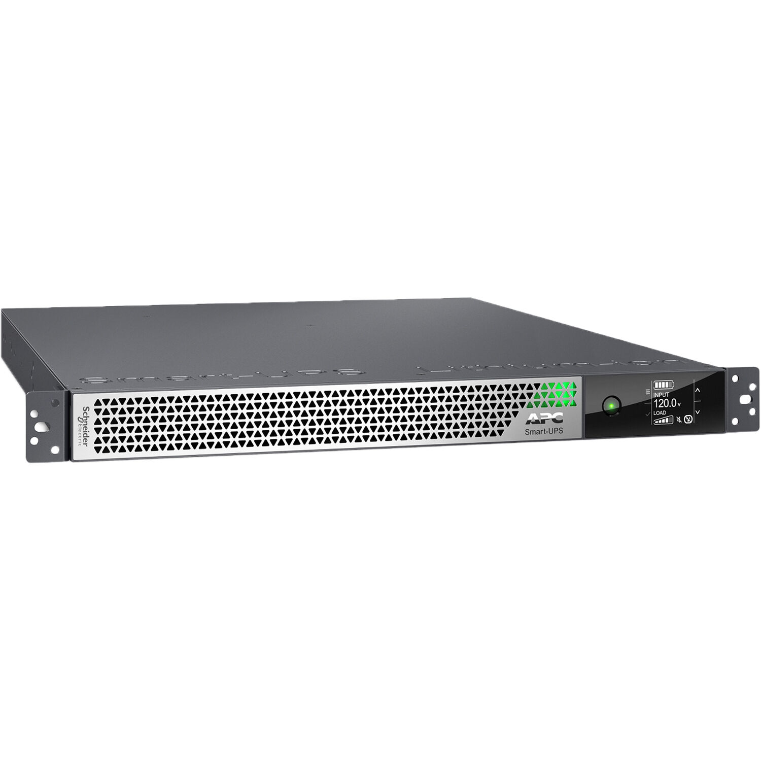 APC Smart-UPS Ultra 2200VA 1U rack mount UPS with lithium-ion battery and embedded network management — view 3