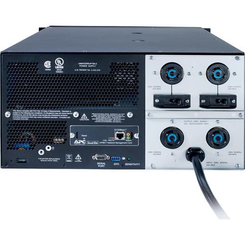 APC Smart-UPS SUA5000RMT5U 5,000 VA rack mount UPS with 5U chassis — view 3