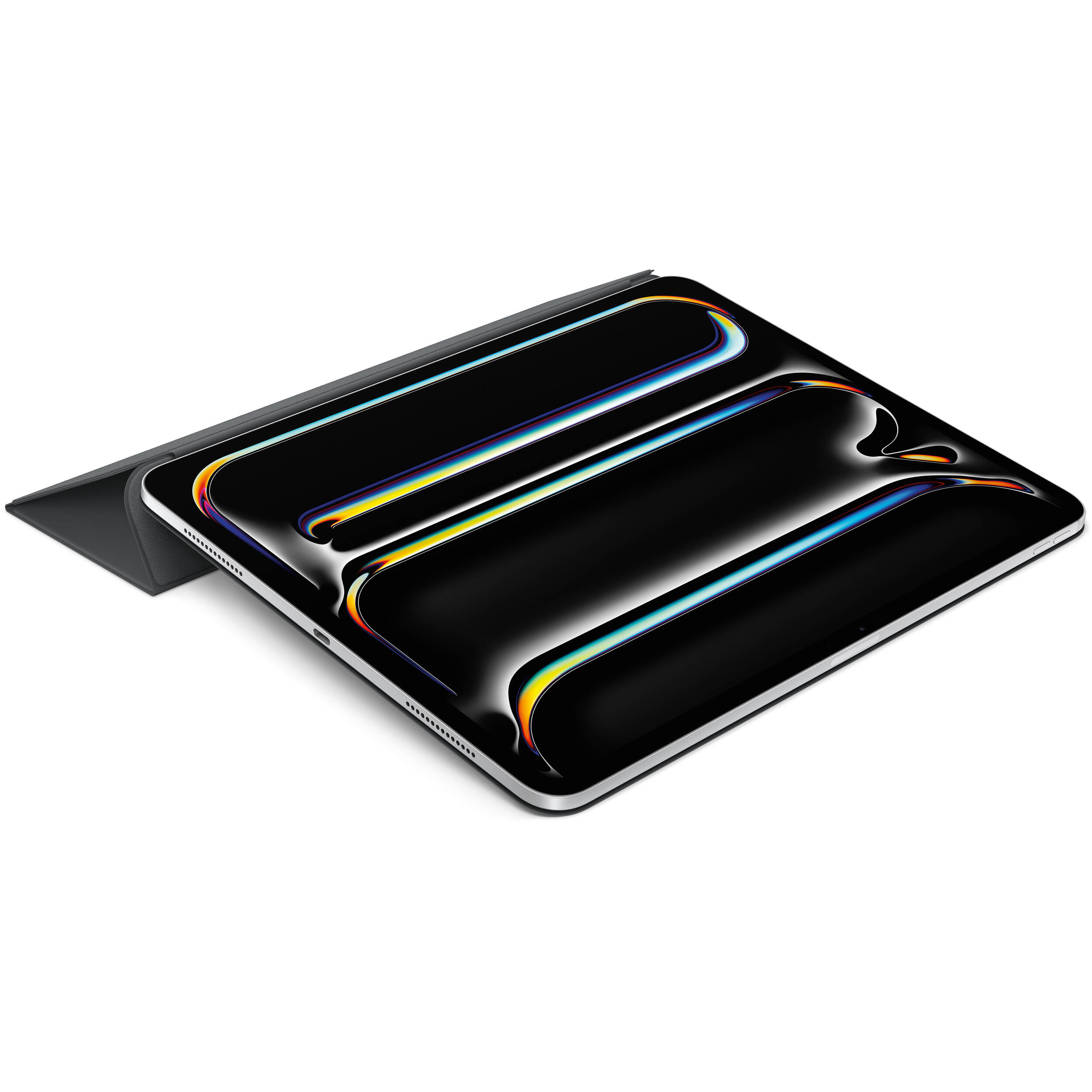 Apple iPad Pro Smart Folio 13 in black, slim magnetic tablet case — view 5