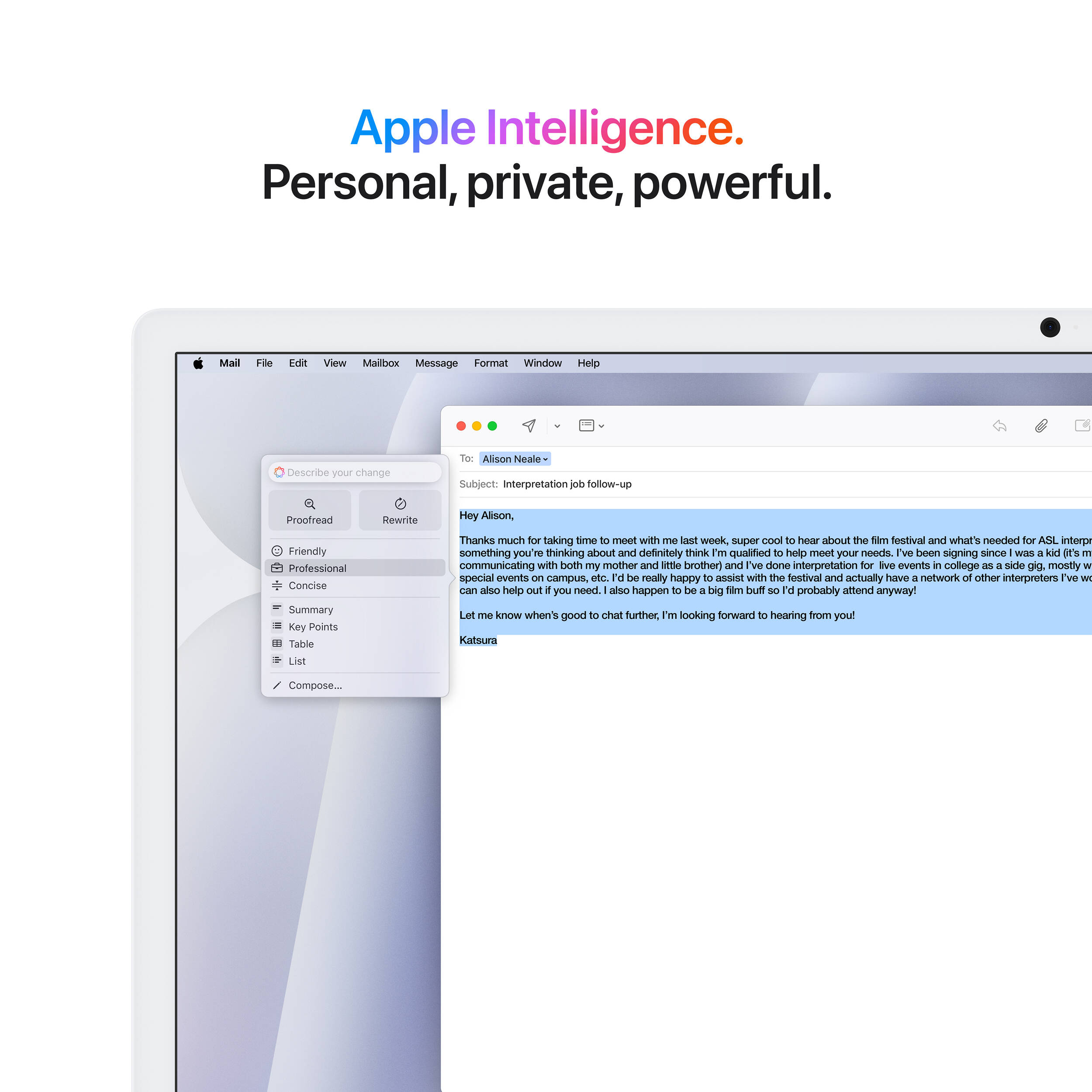 Apple iMac 24-inch Silver with M4 chip, 16 GB memory, and 256 GB SSD — view 5