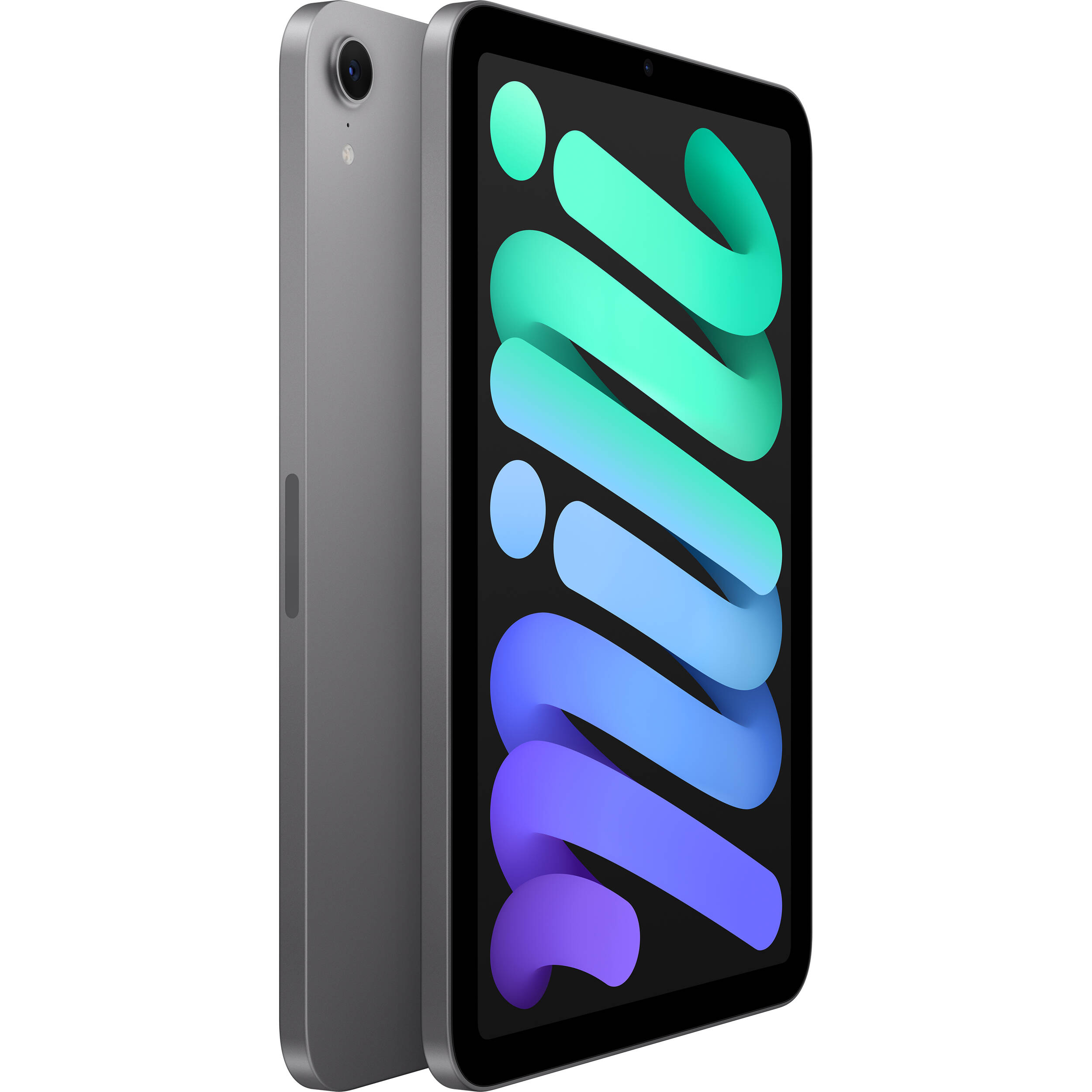 Apple iPad mini with A17 Pro in Space Gray, compact business tablet with 128 GB storage — view 2