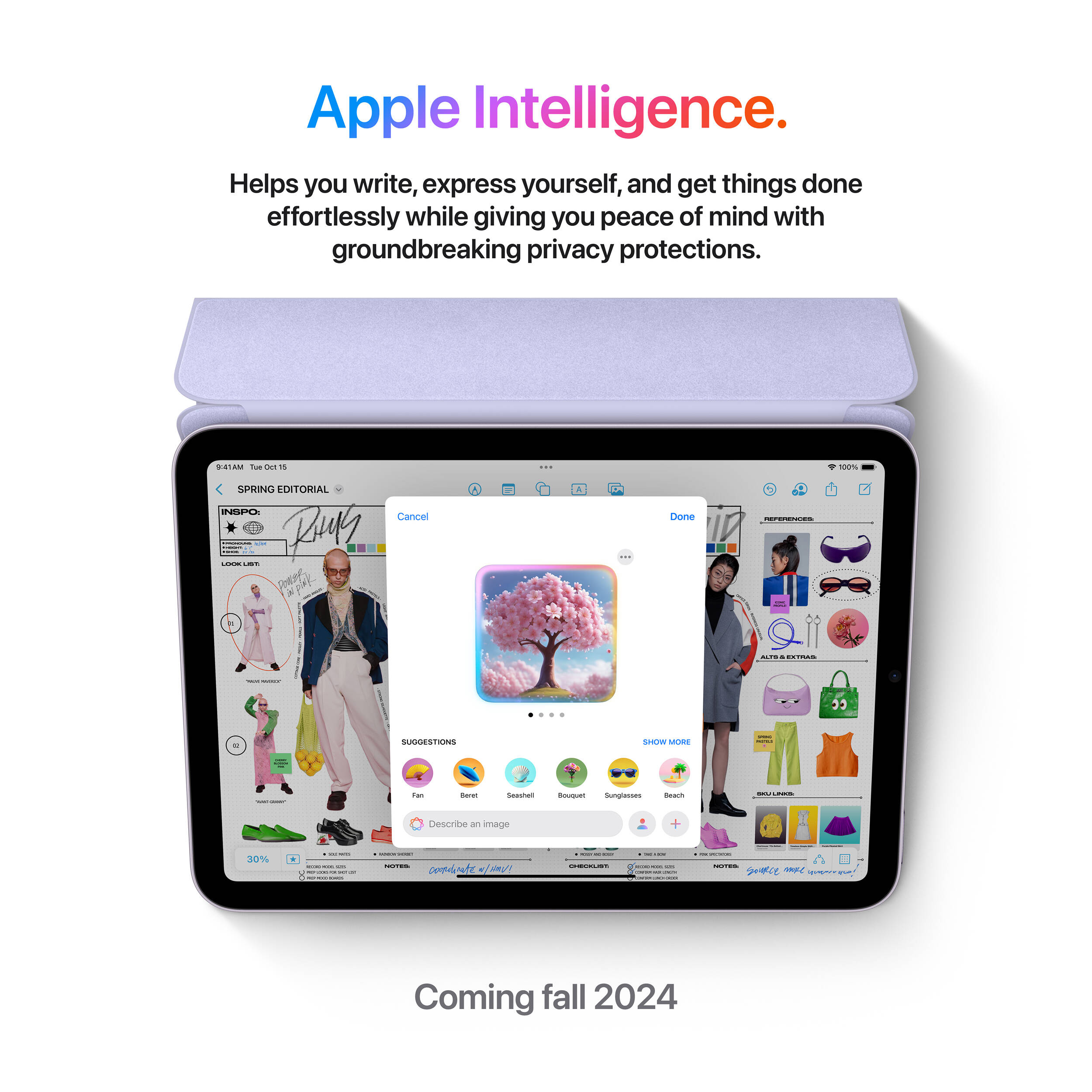 Apple iPad mini with A17 Pro in Space Gray, compact business tablet with 128 GB storage — view 4