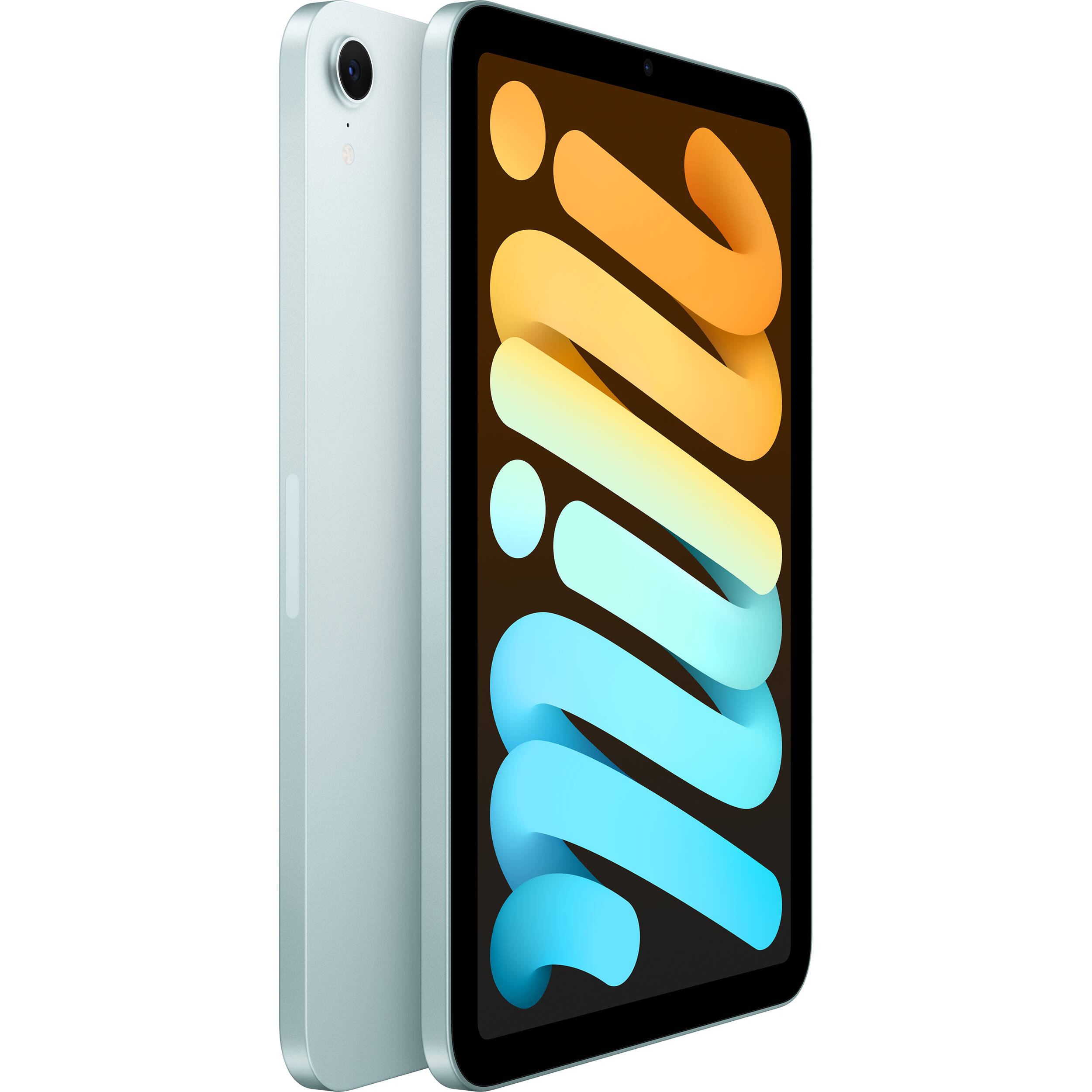 Apple iPad mini with A17 Pro in blue, Wi‑Fi model with 128 GB storage — view 2