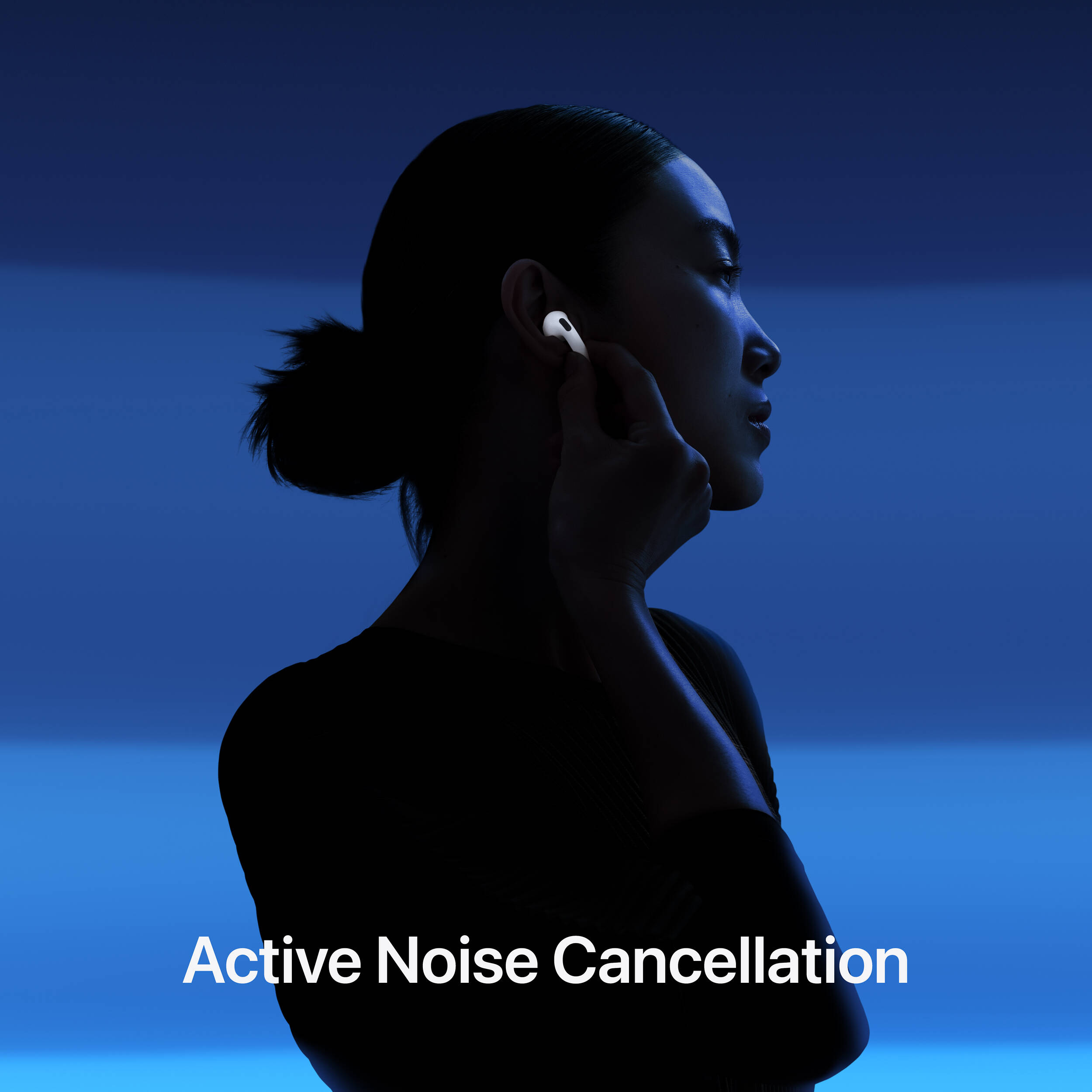 Apple AirPods 4 with Active Noise Cancellation wireless in-ear earbuds — view 3