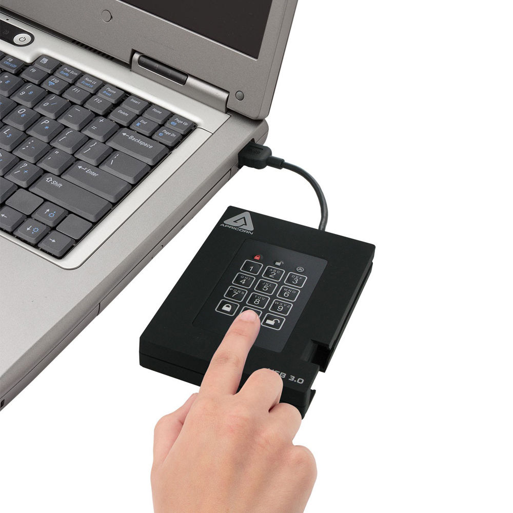 FIPS VALIDATED, 1TB USB 3.0 — view 3