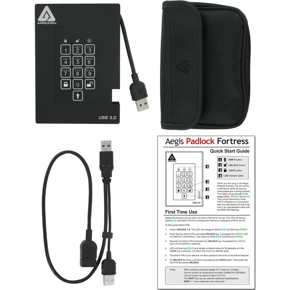 FIPS VALIDATED, 1TB USB 3.0 — view 5