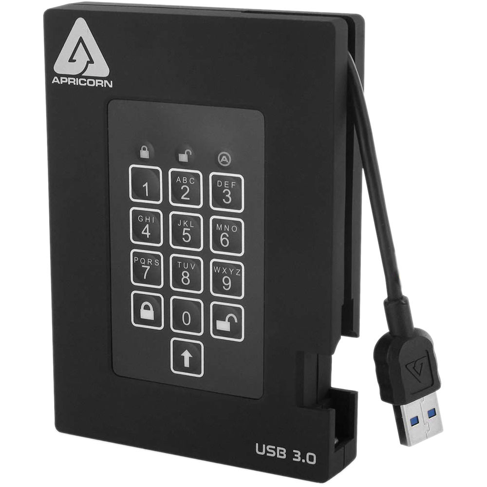 Fips Validated, 500gb USB 3.0