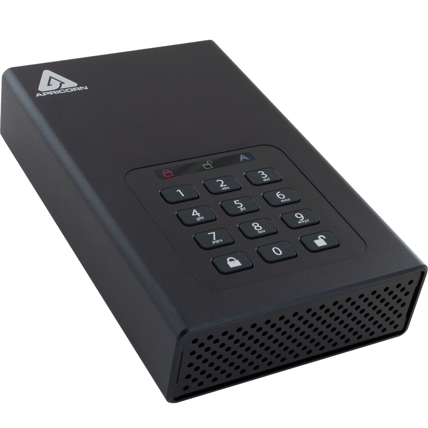 Apricorn AEGIS PADLOCK DT 18TB USB 3.2 Encrypted Desktop HDD | Enterprise